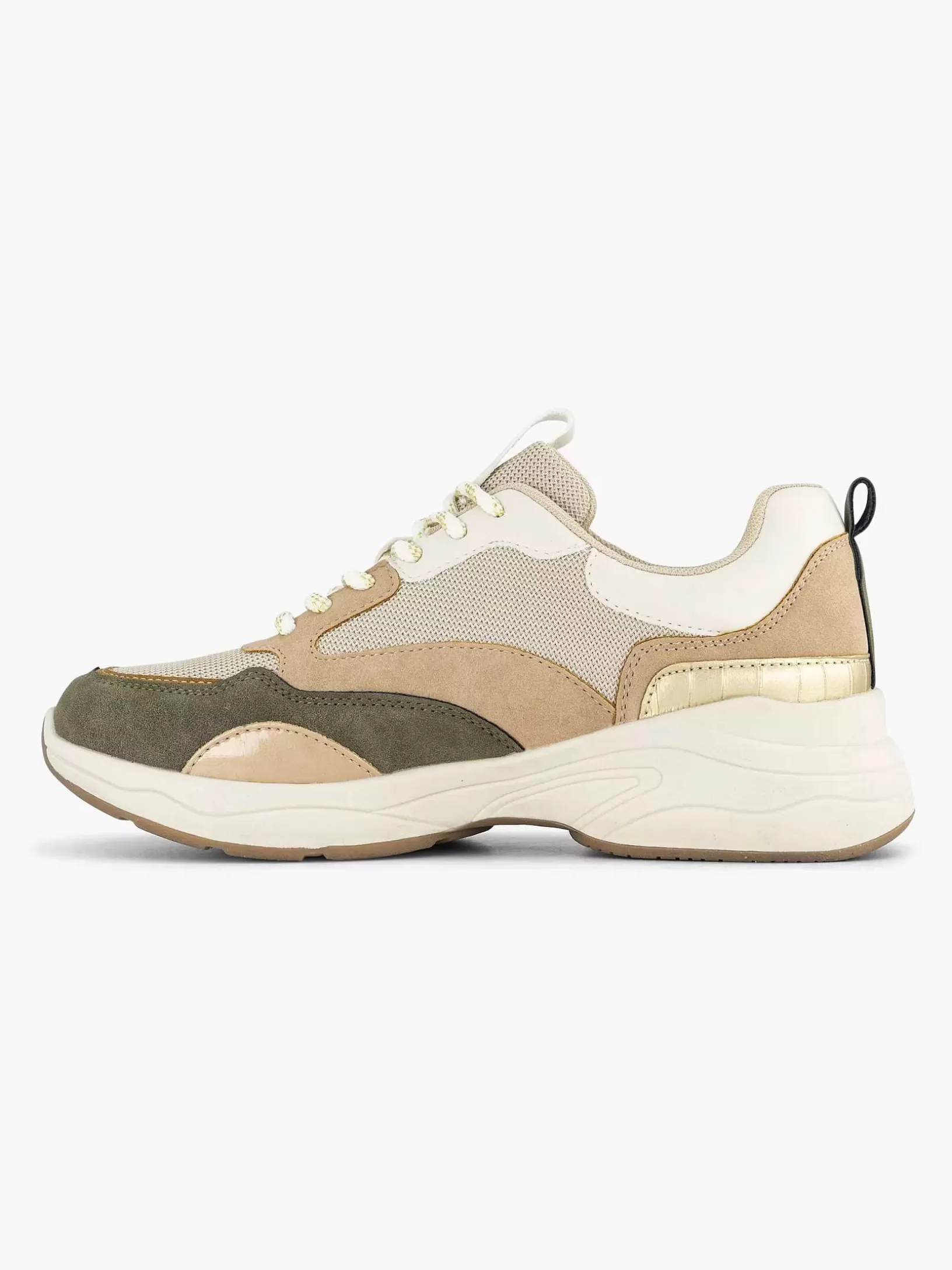 Dames Graceland Beige Chunky Sneaker