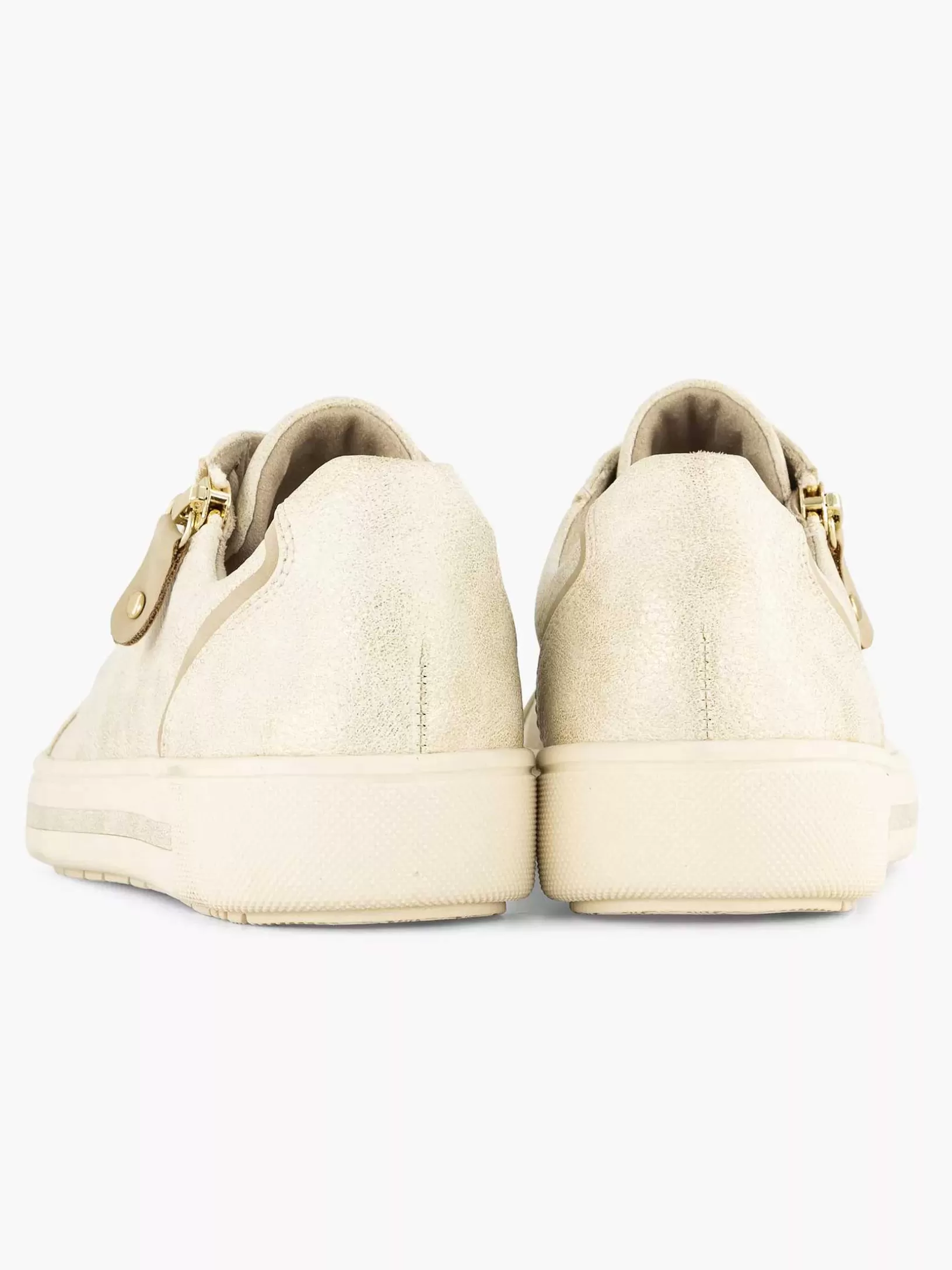 Dames Easy Street Beige Comfort Sneaker