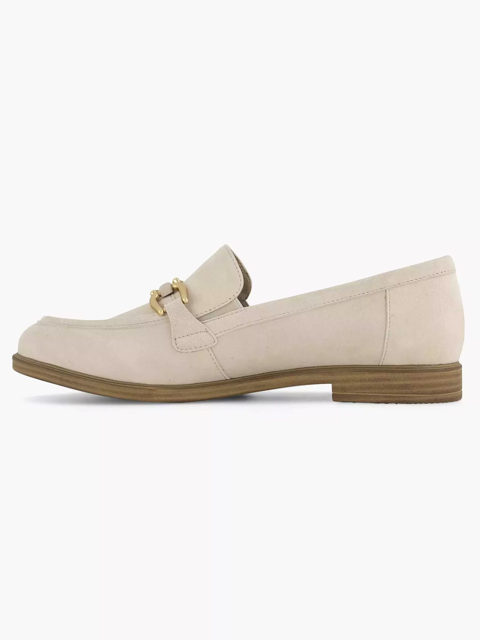 Dames Medicus Beige Leren Instapper