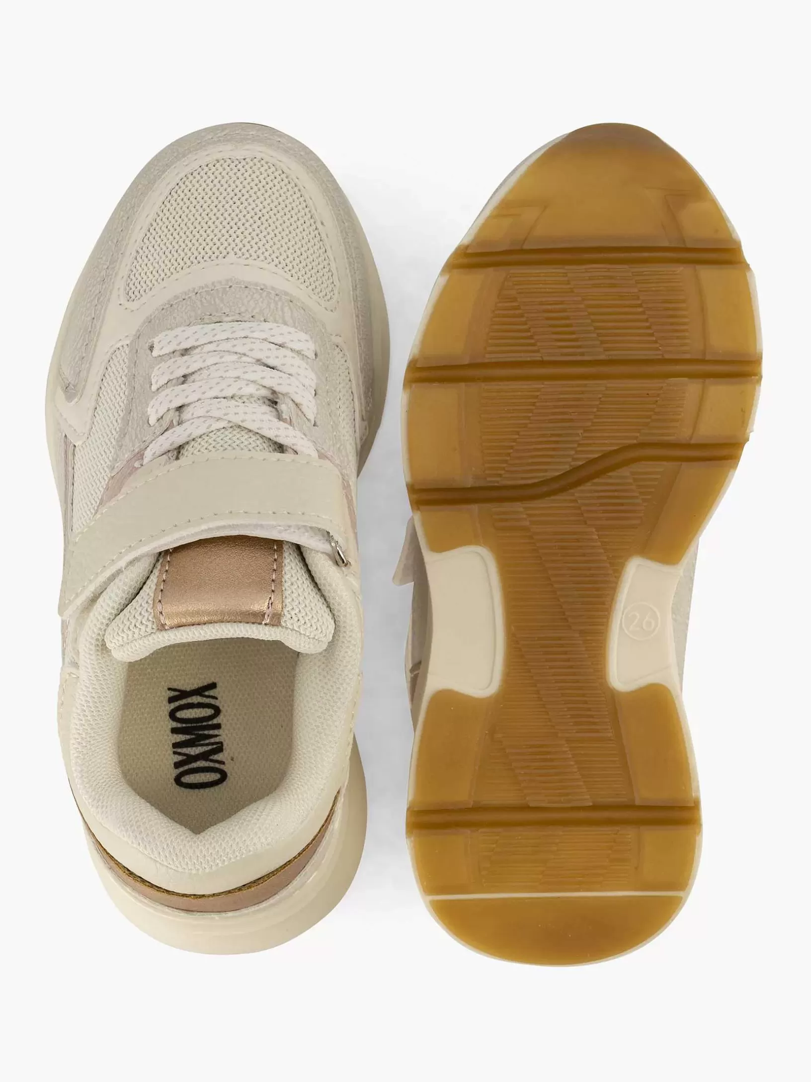 Kinderen Oxmox Beige Sneaker