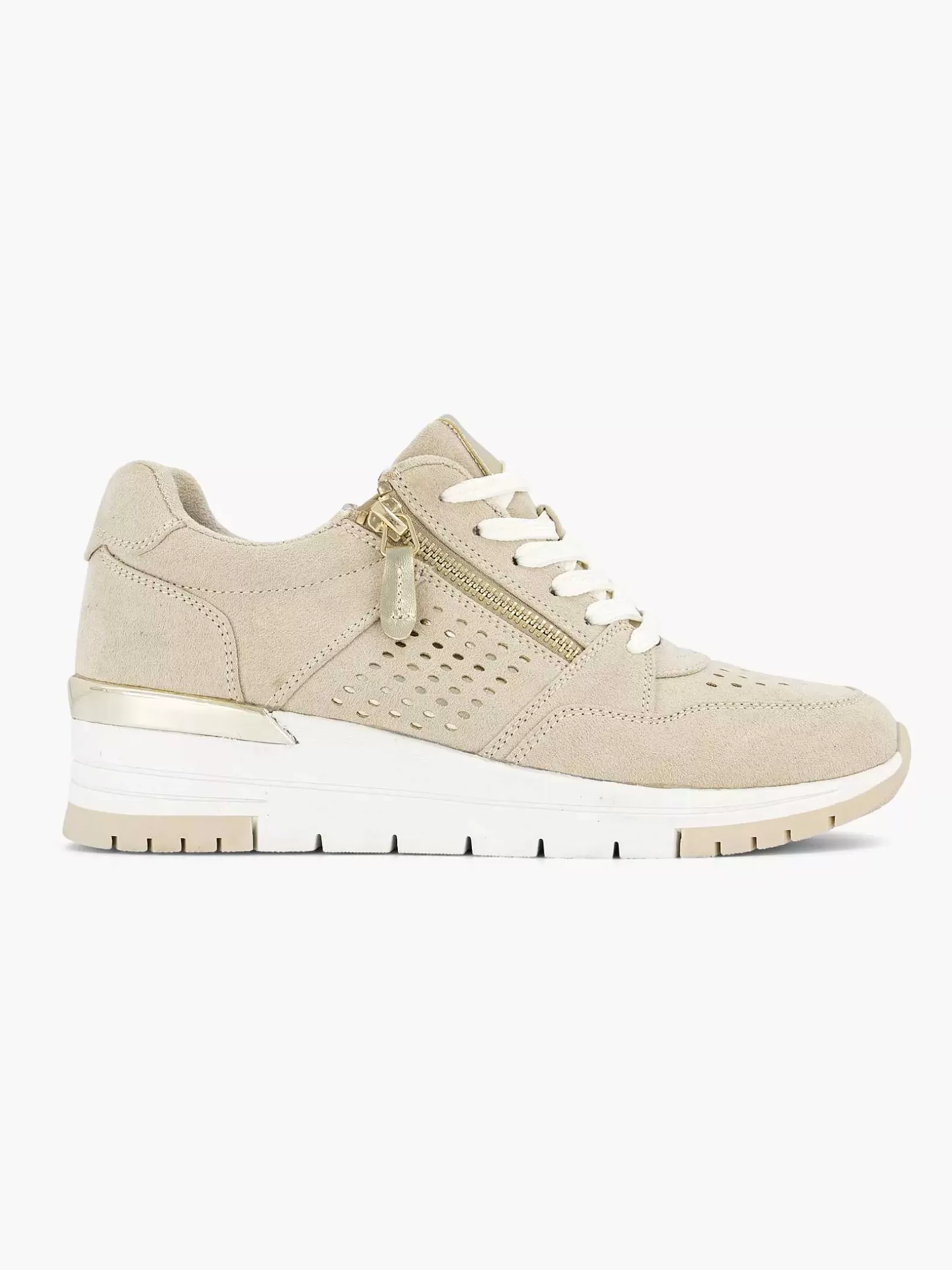 Dames Easy Street Beige Sneaker Sleehak