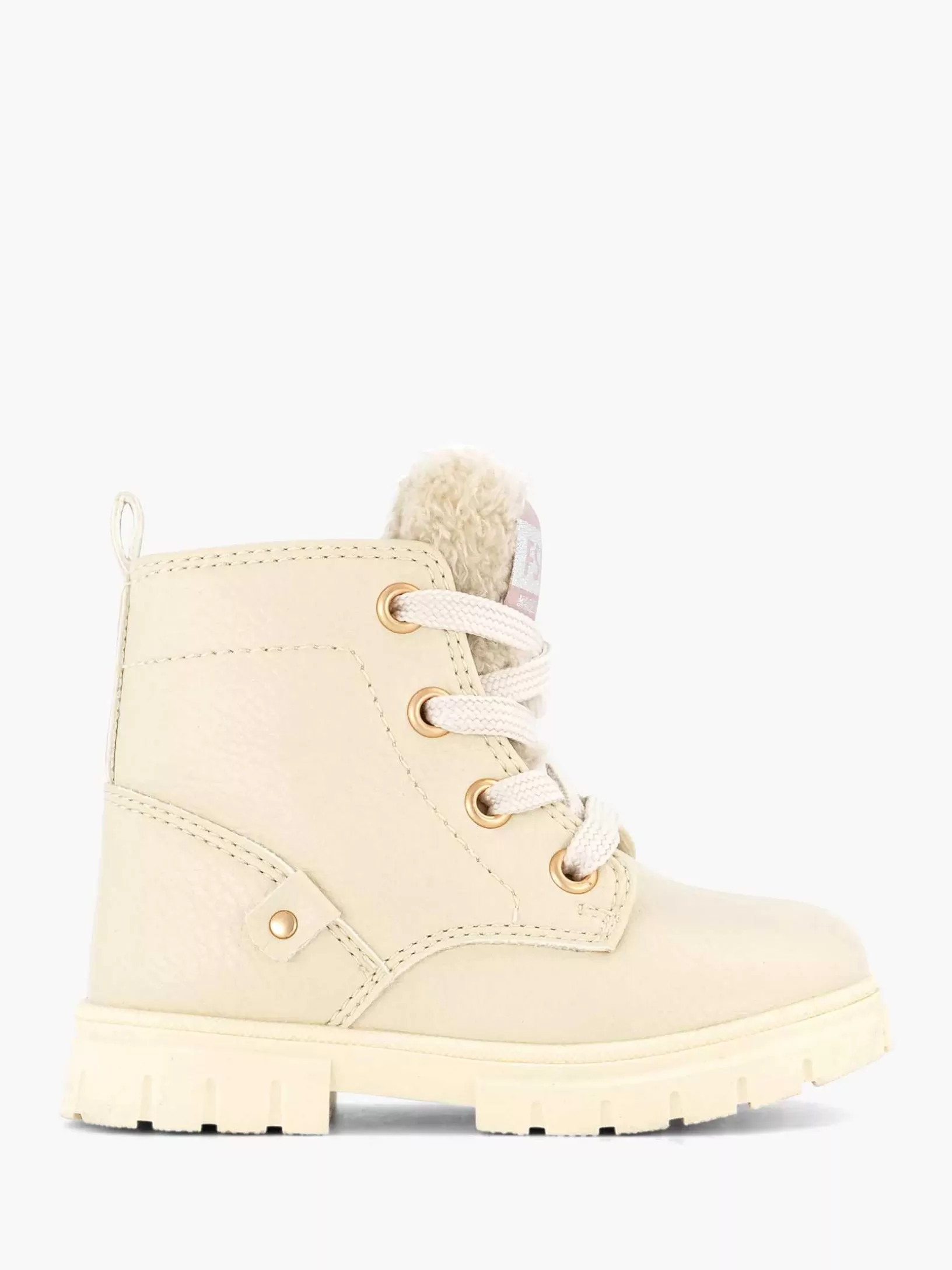 Kinderen Graceland Beige Veterboot Teddy