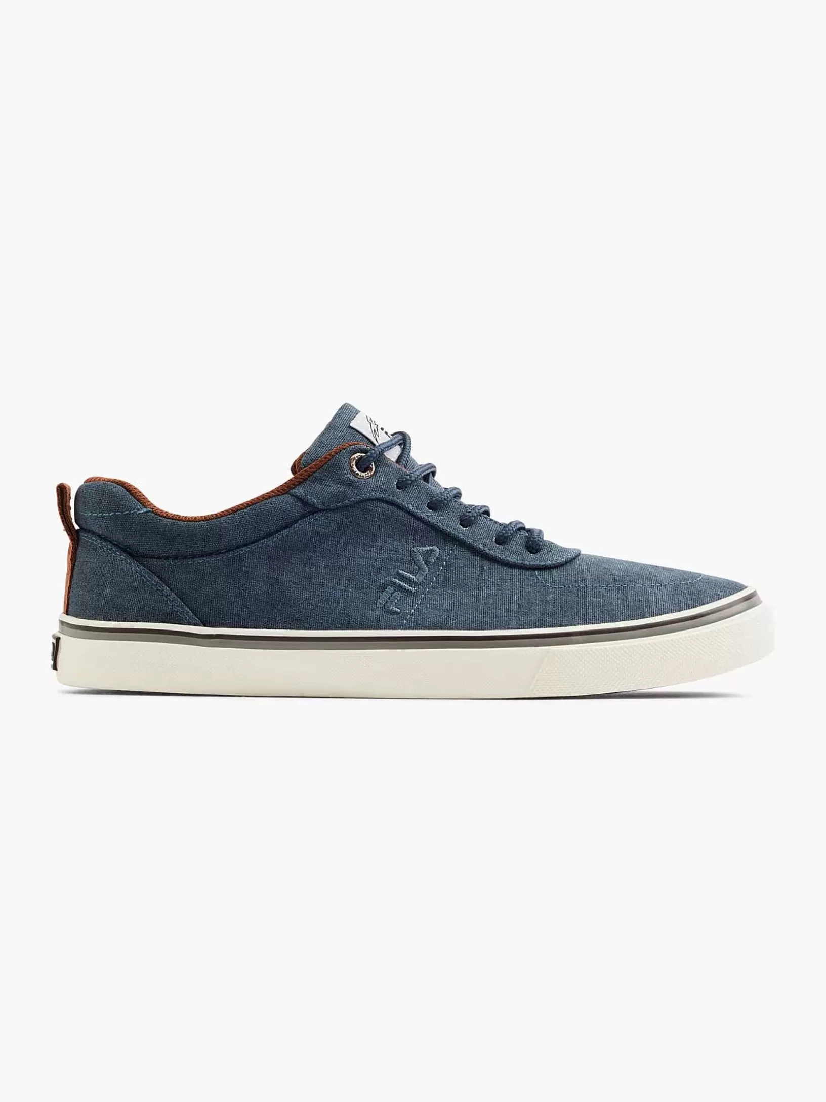 Heren FILA Blauwe Canvas Sneaker