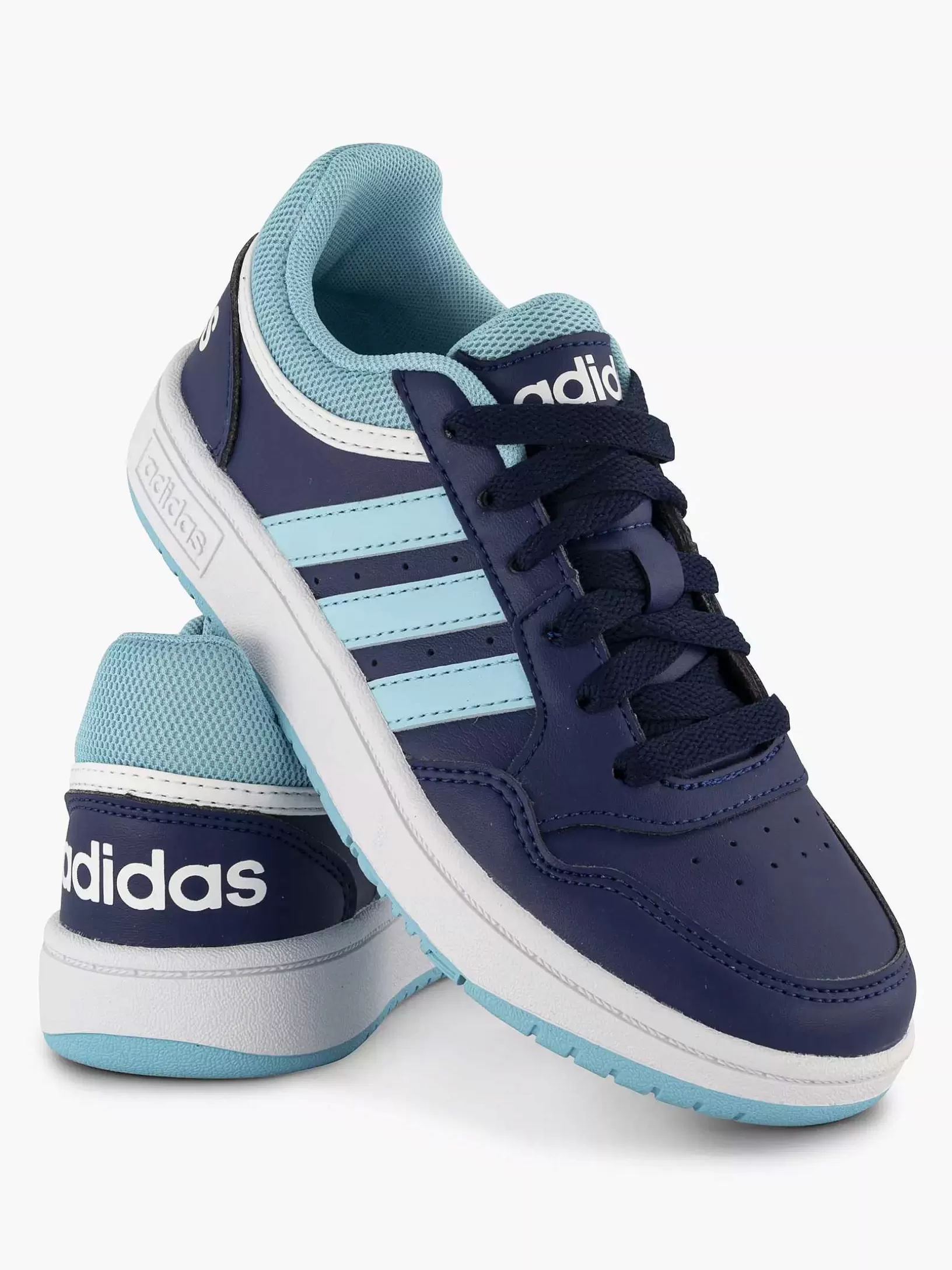 Kinderen adidas Blauwe Hoops 3.0 K