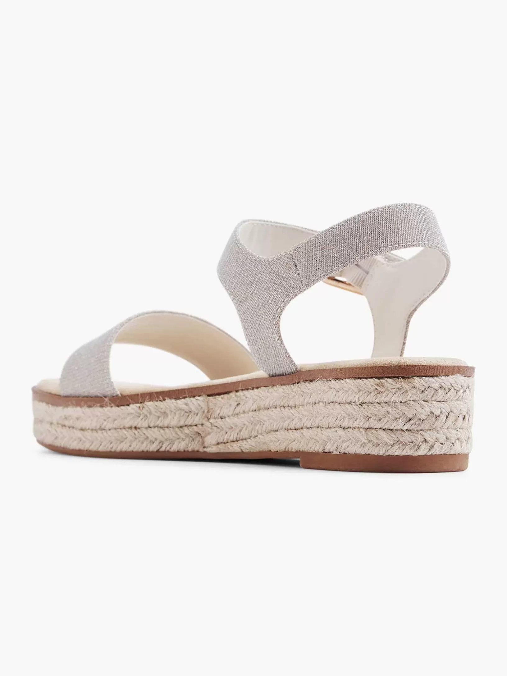 Dames Graceland Champagne Platform Sandaal