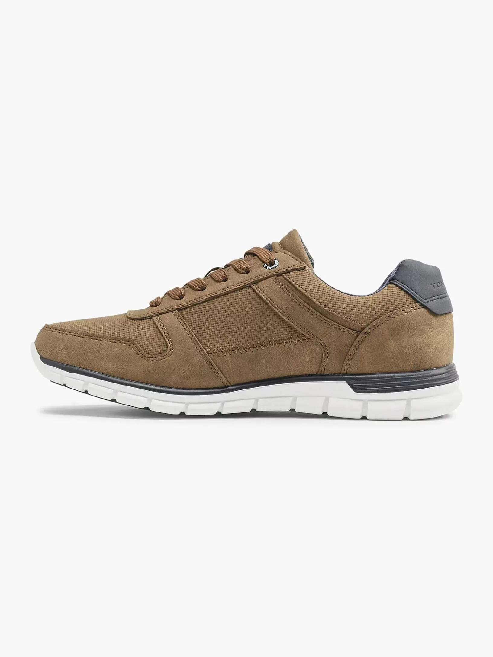 Heren TOM TAILOR Cognac Sneaker