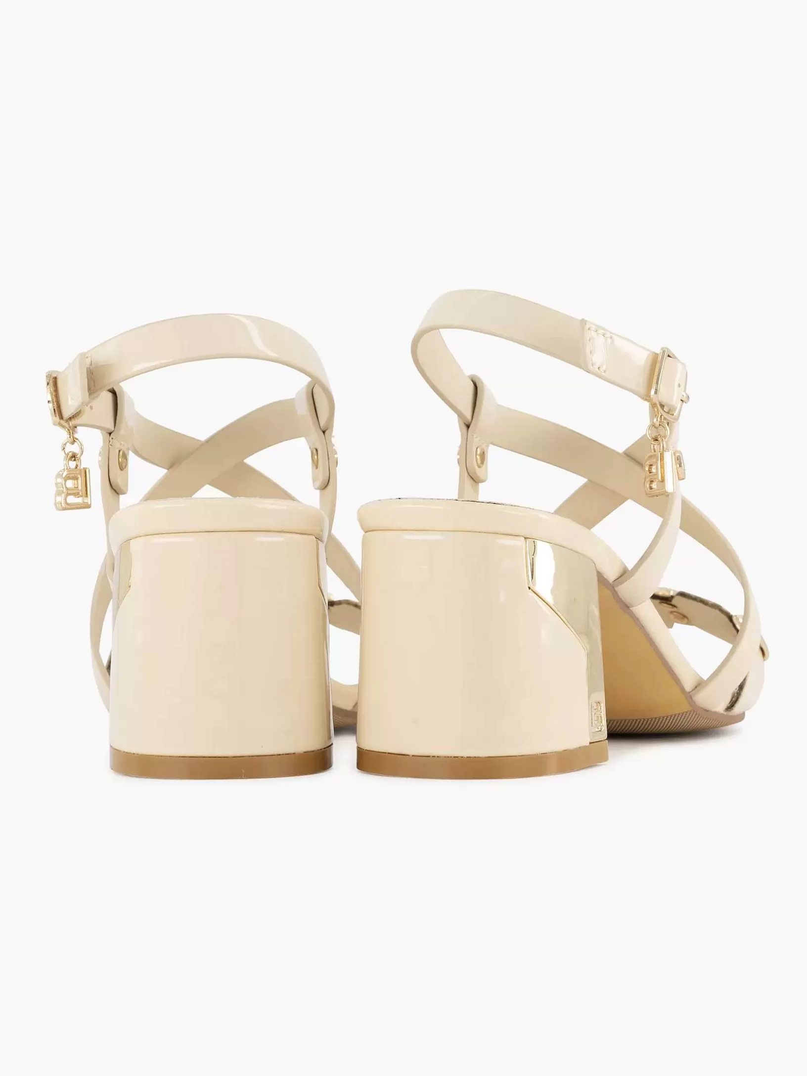 Dames Laura Biagiotti Creme Sandalette