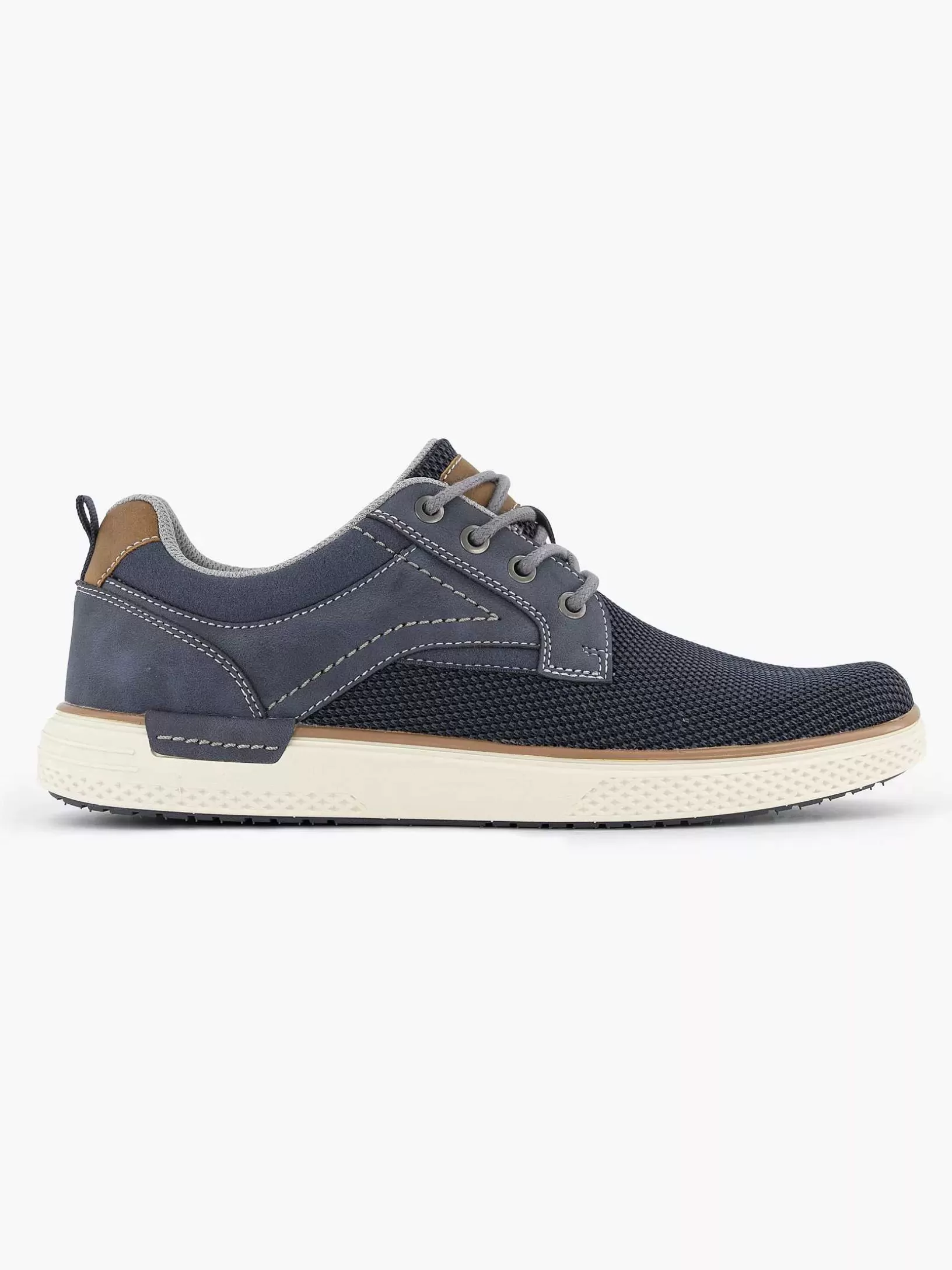 Heren Easy Street Donkerblauwe Sneaker