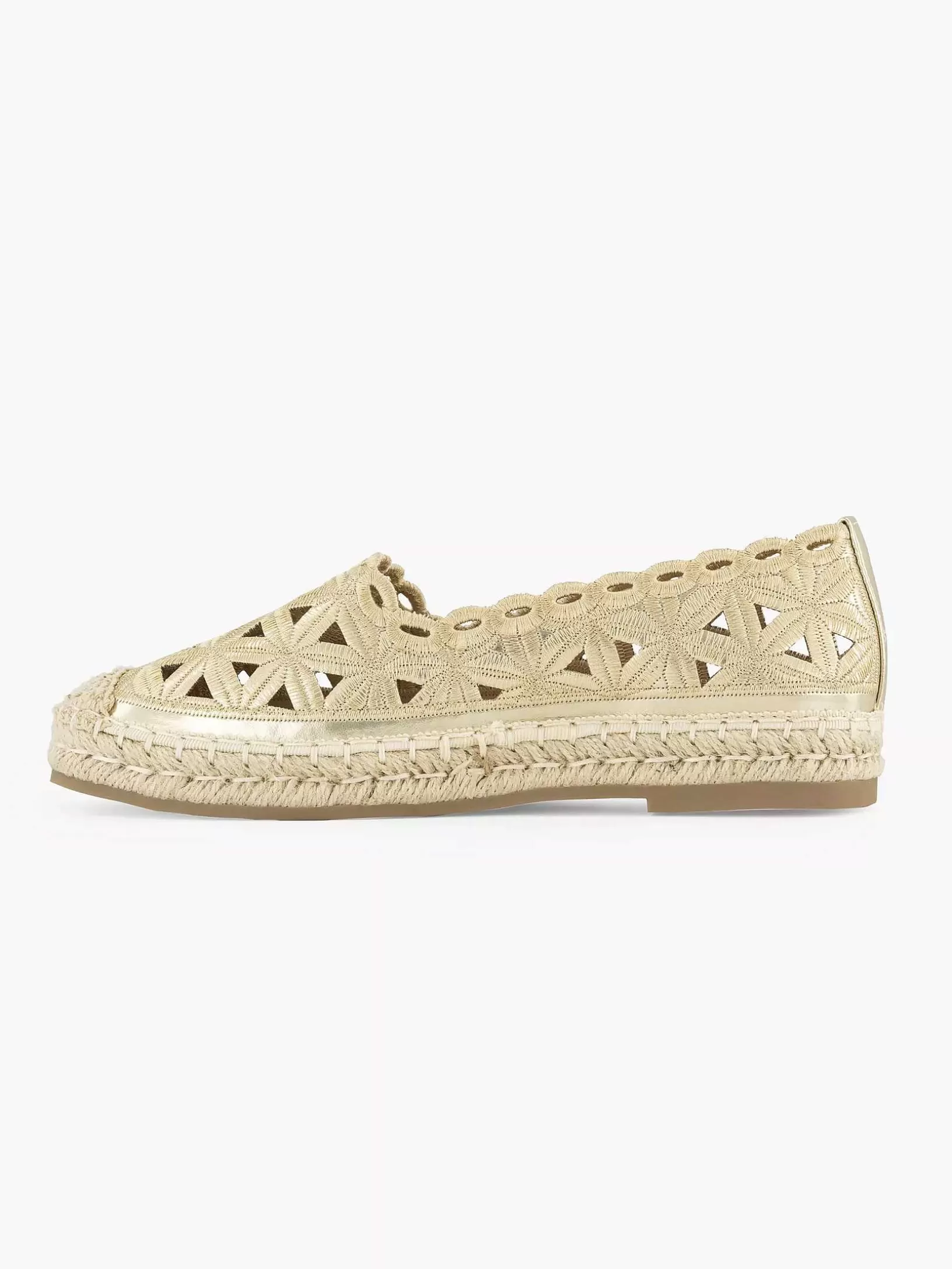 Dames Graceland Gouden Espadrille