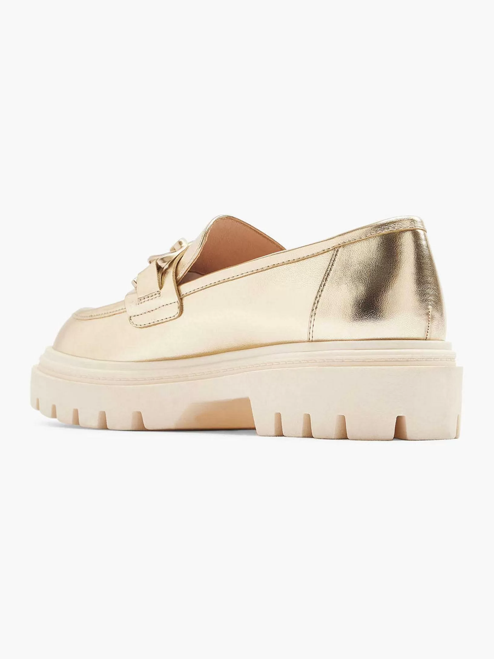 Dames Oxmox Gouden Metallic Chunky Loafer