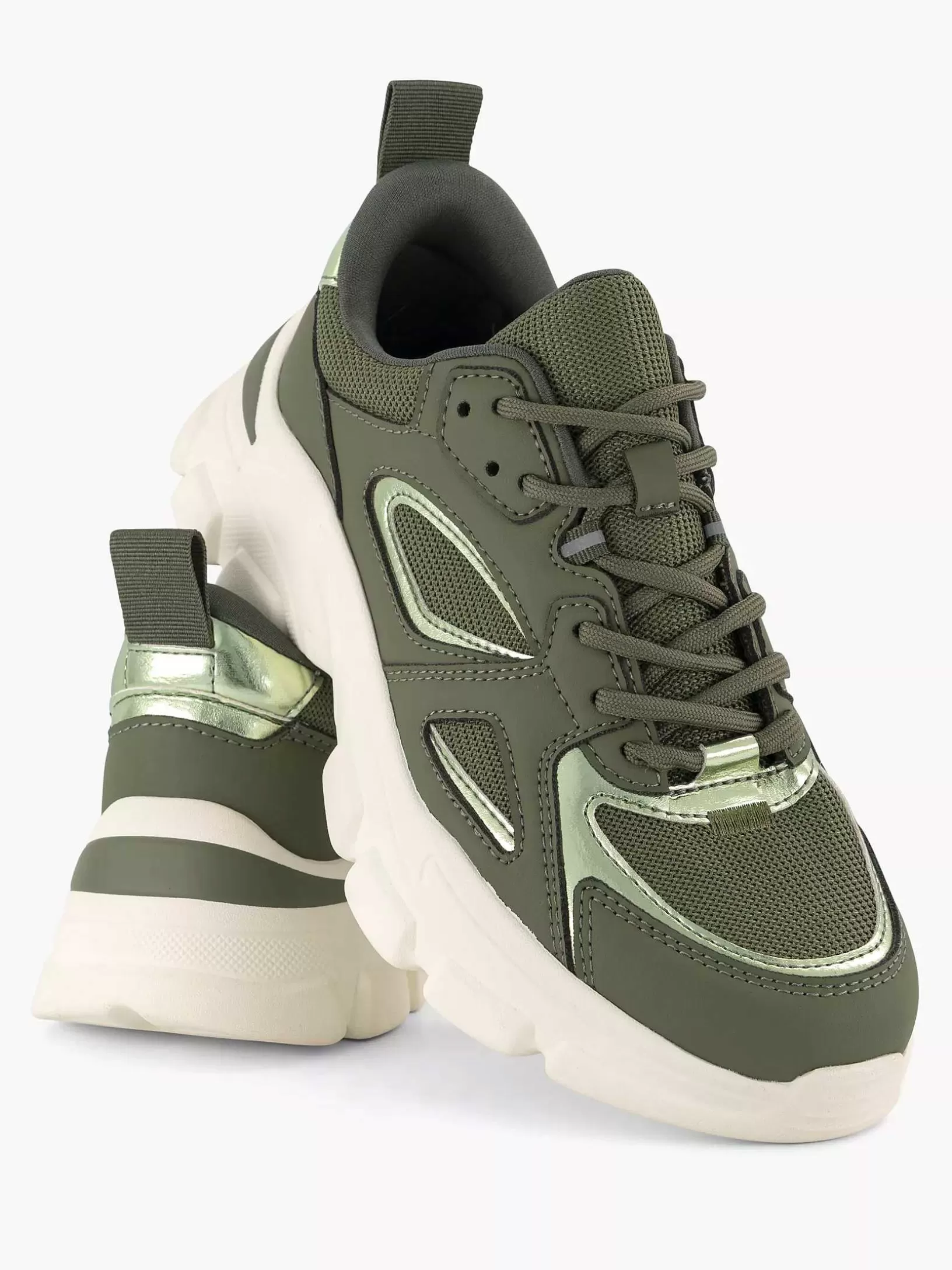 Dames Oxmox Groene Chunky Sneaker