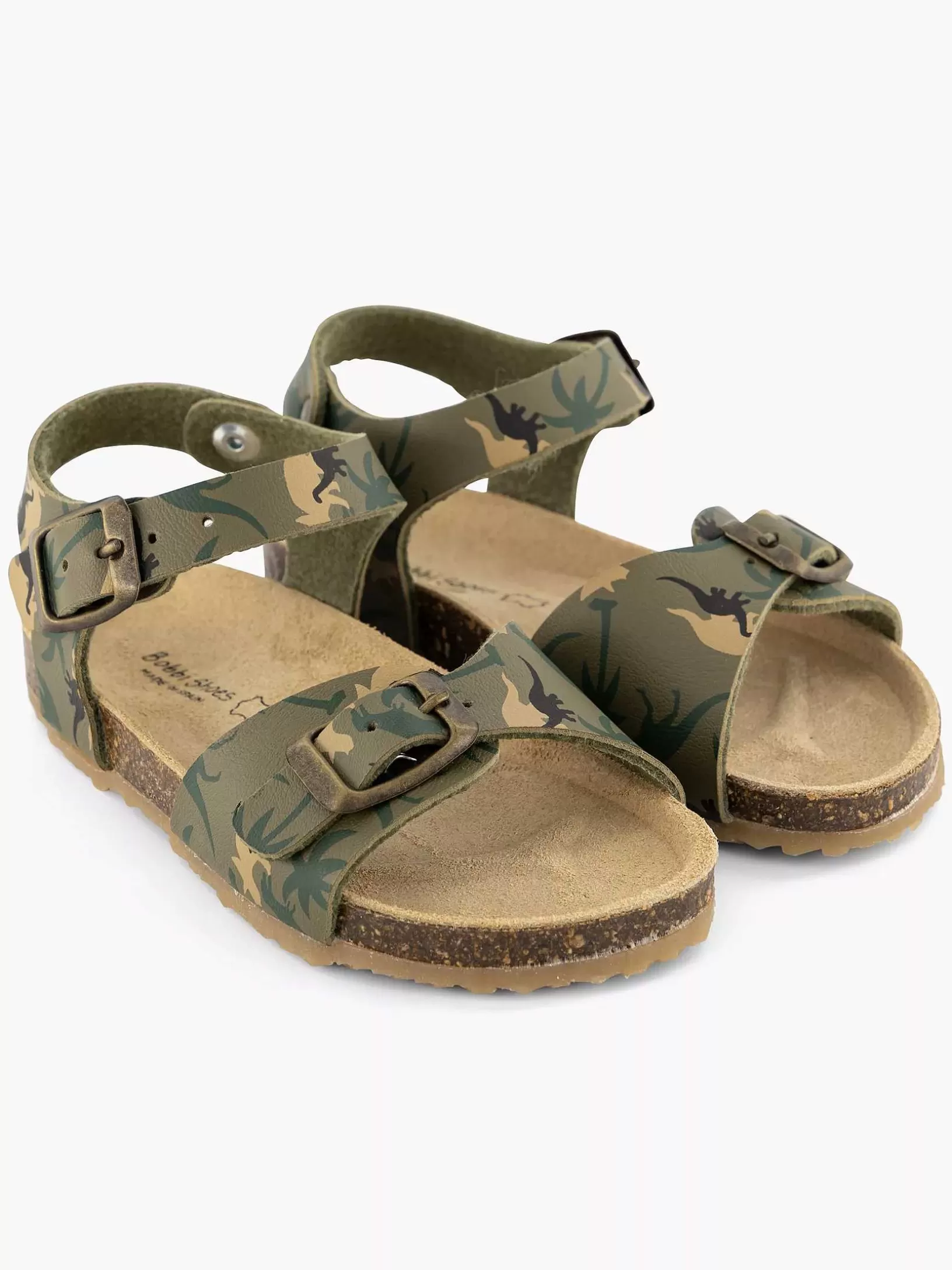 Kinderen Bobbi-Shoes Groene Sandaal