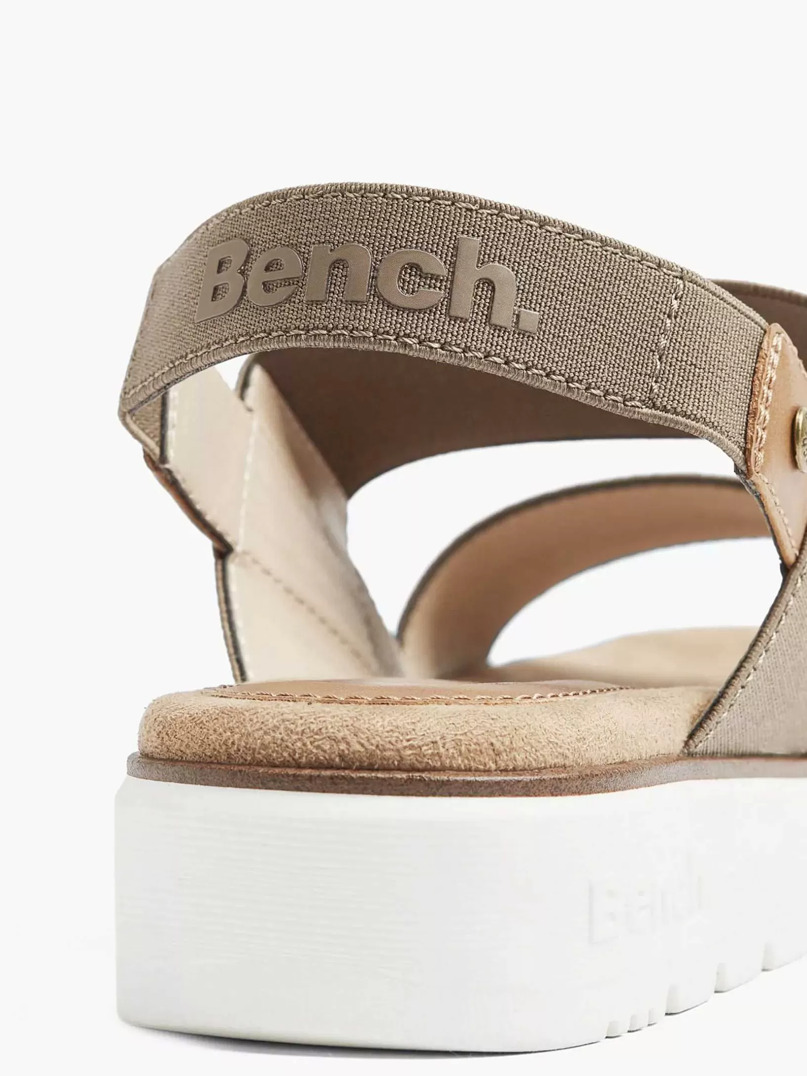 Dames Bench Khaki Sandaal