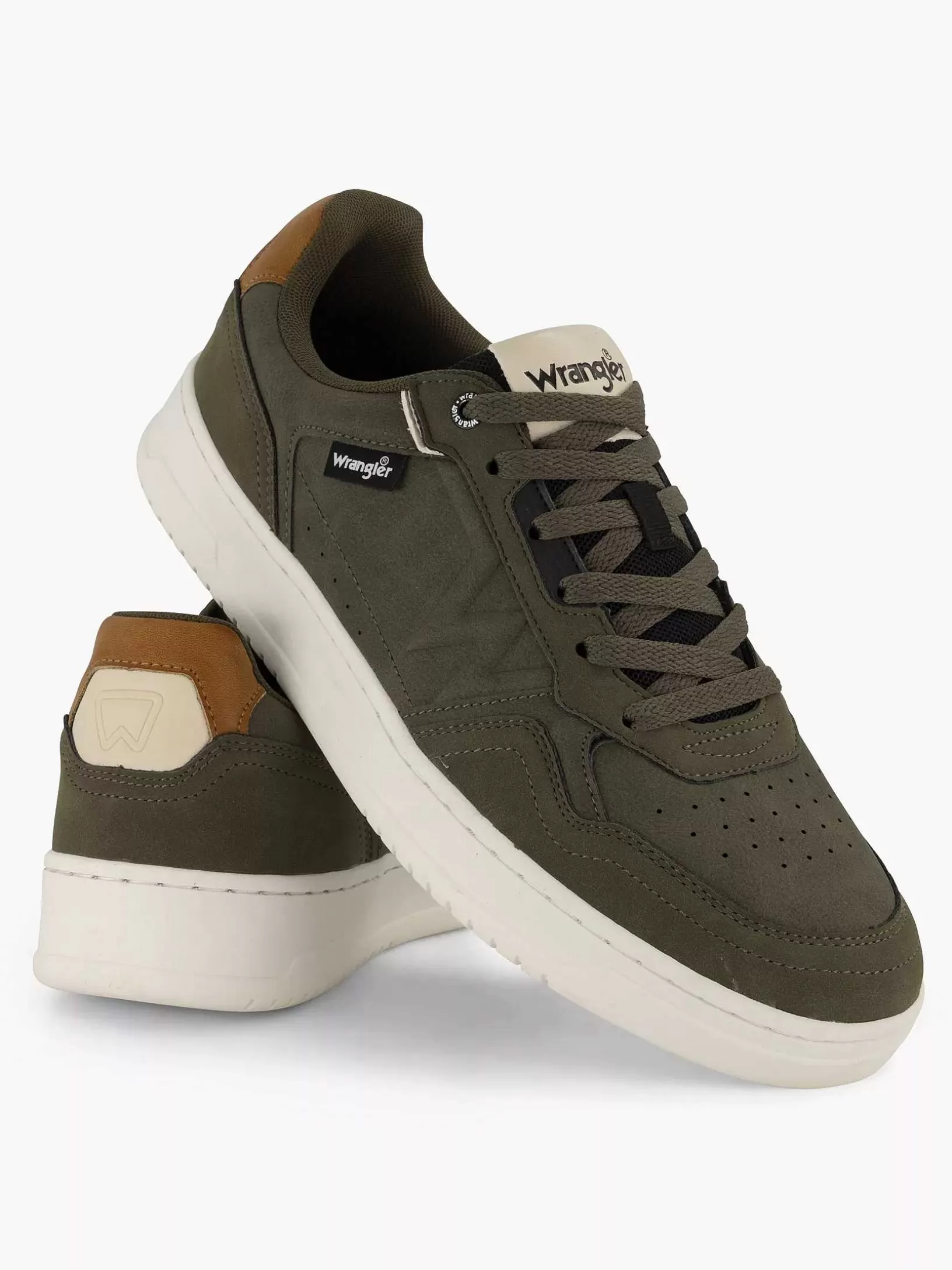 Heren Wrangler Olijf Sneaker