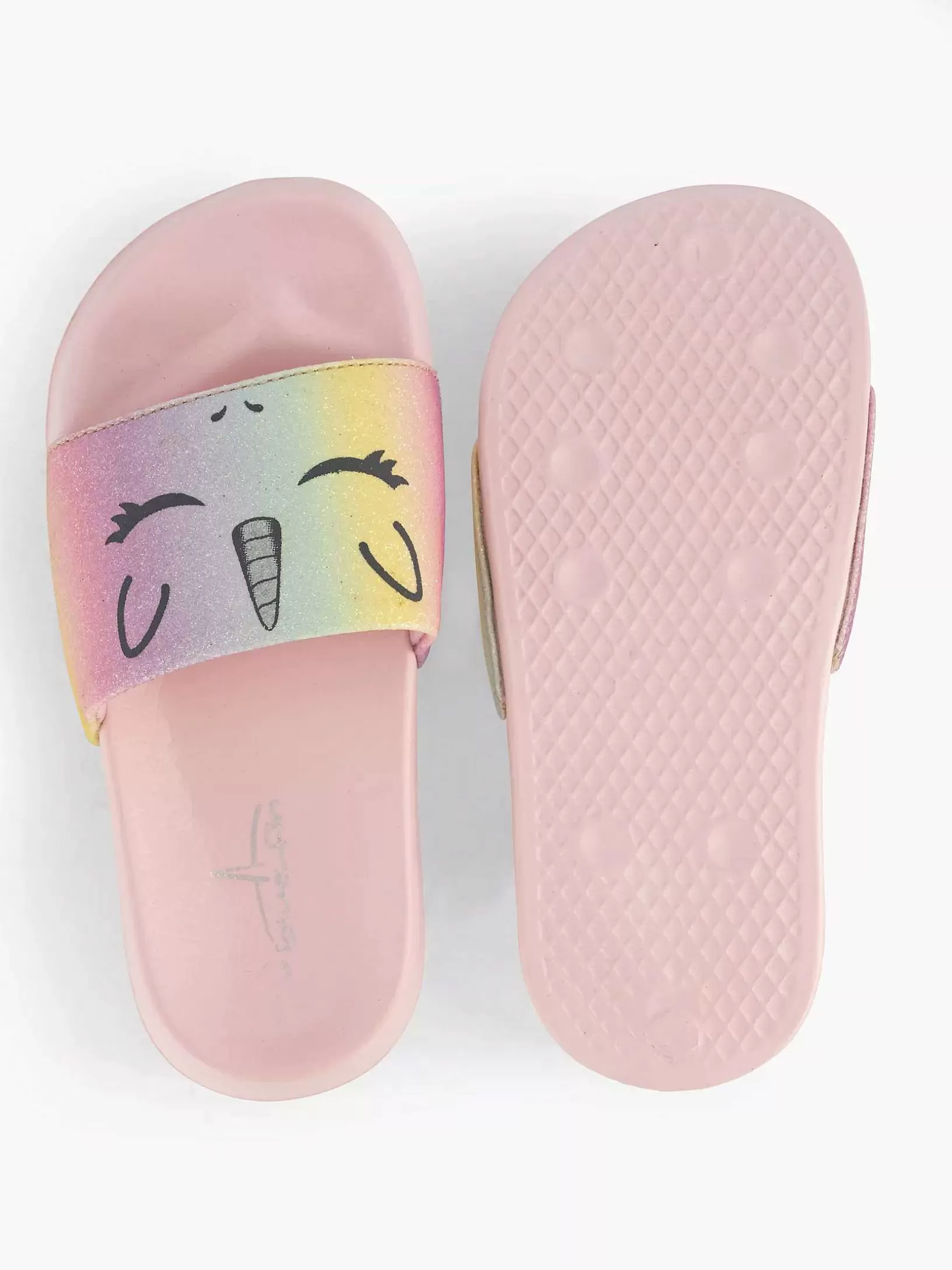 Kinderen Blue Fin Roze Badslipper Unicorn