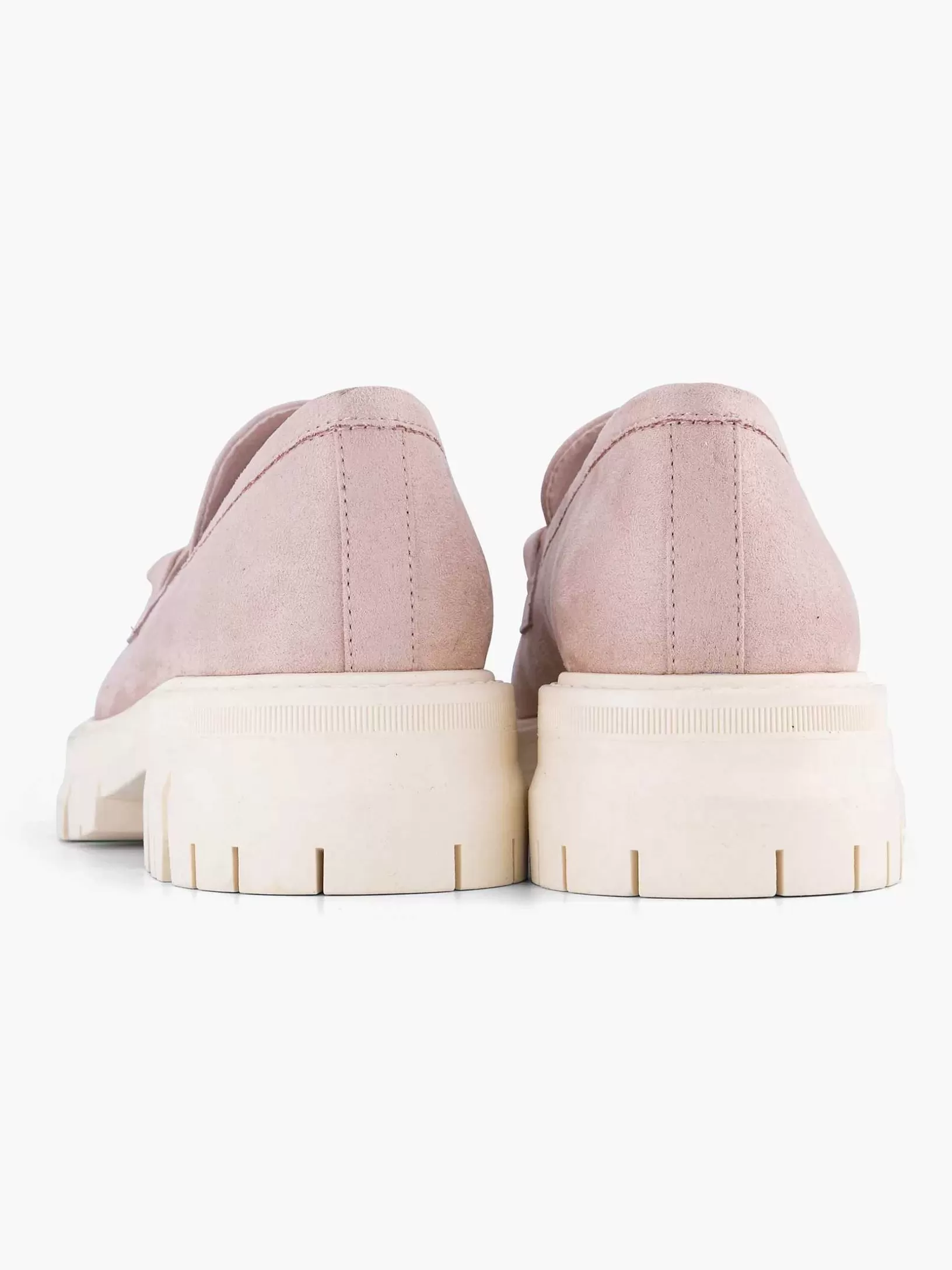 Dames Oxmox Roze Chunky Loafer Sierketting