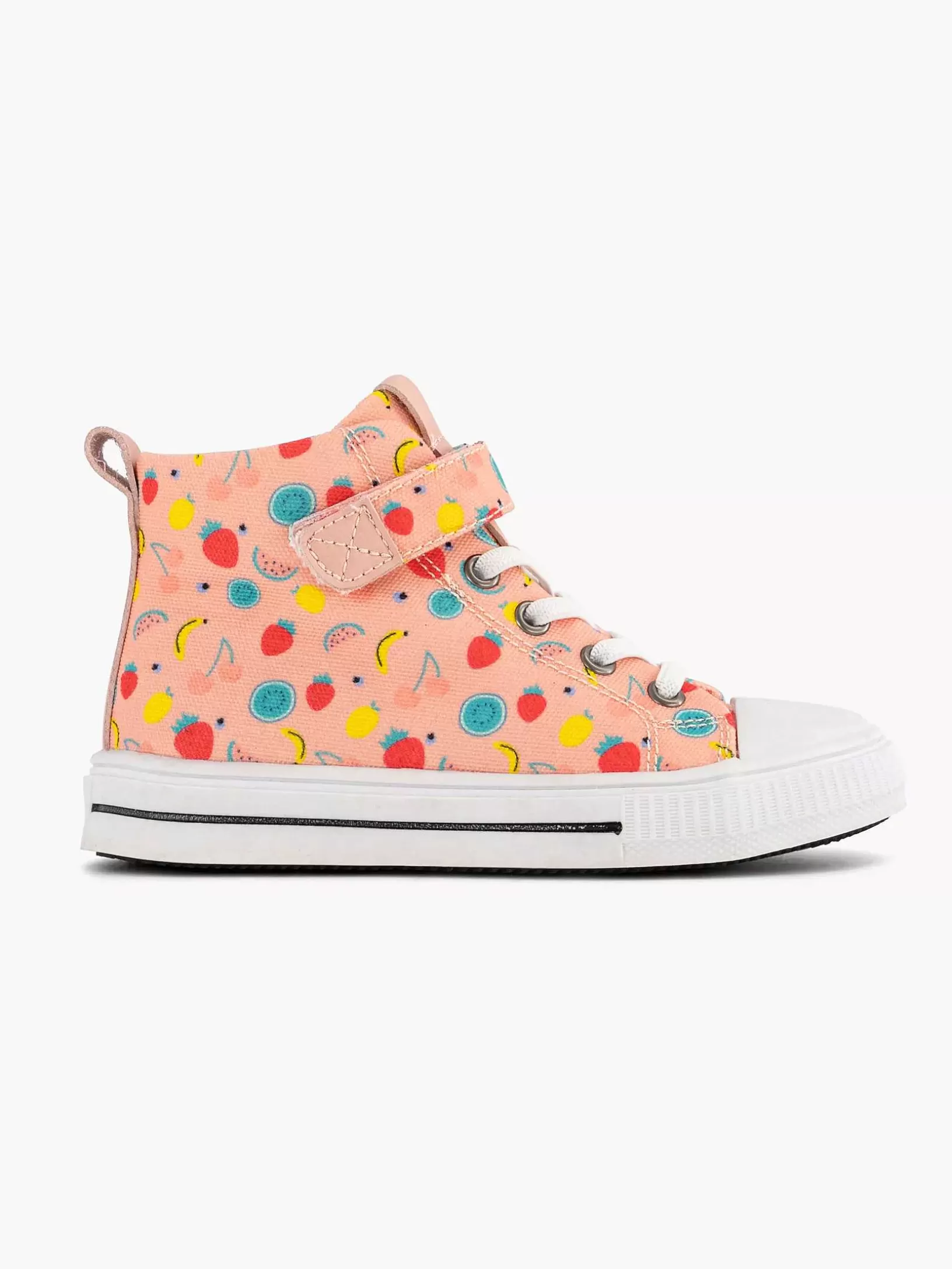 Kinderen Graceland Roze Hoge Canvas Sneaker Fruit