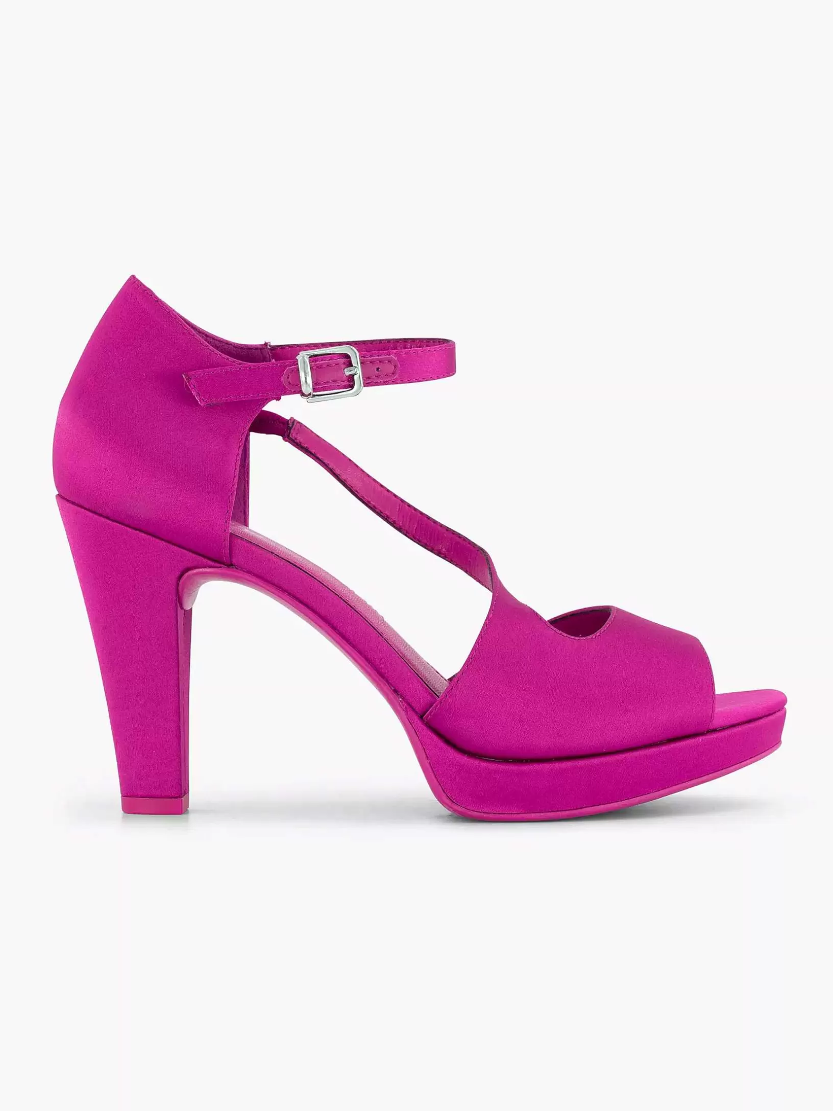 Dames Graceland Roze Pump Satijn