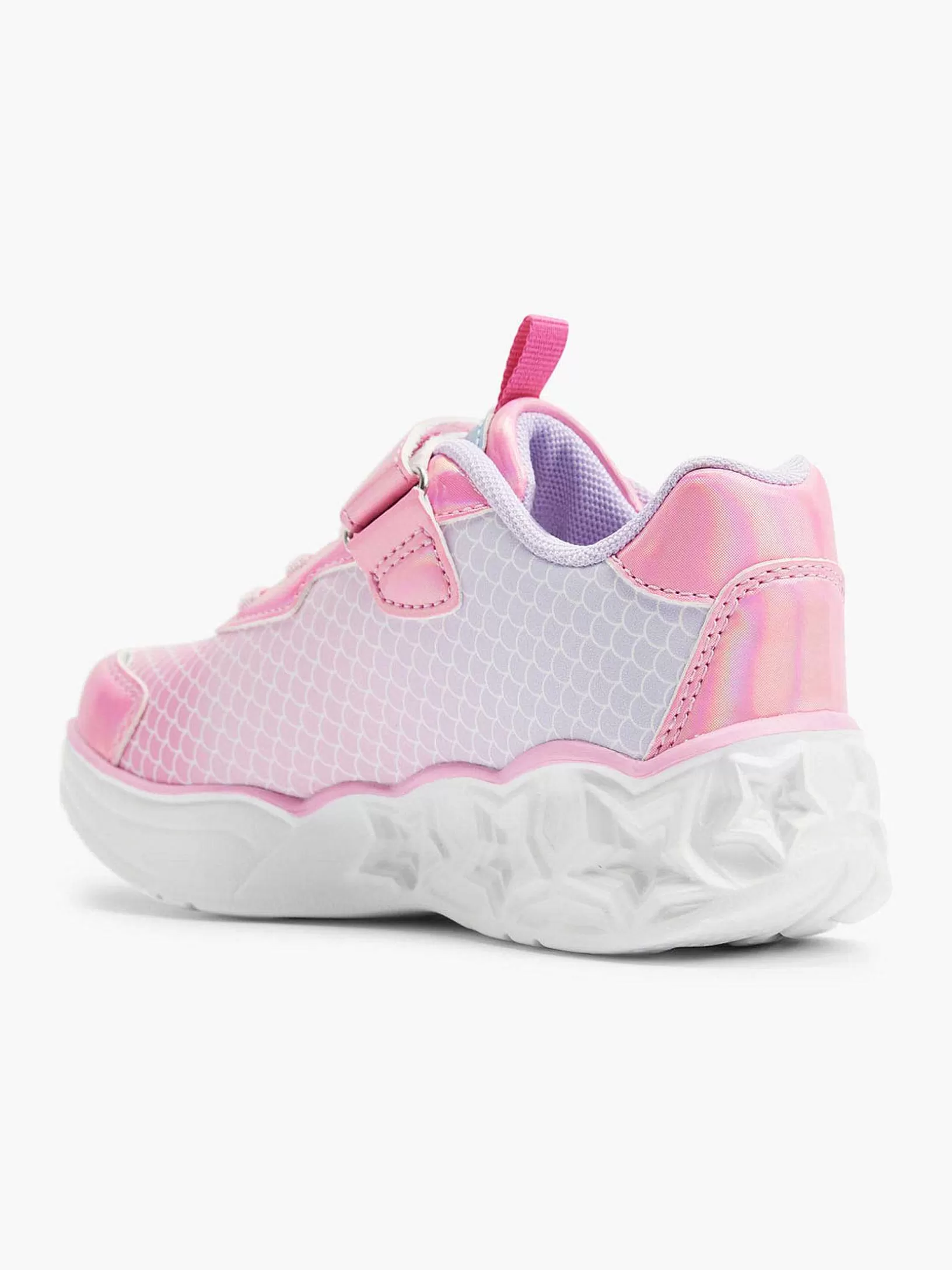 Kinderen Graceland Roze Sneaker Met Lichtjes Zeemeermin