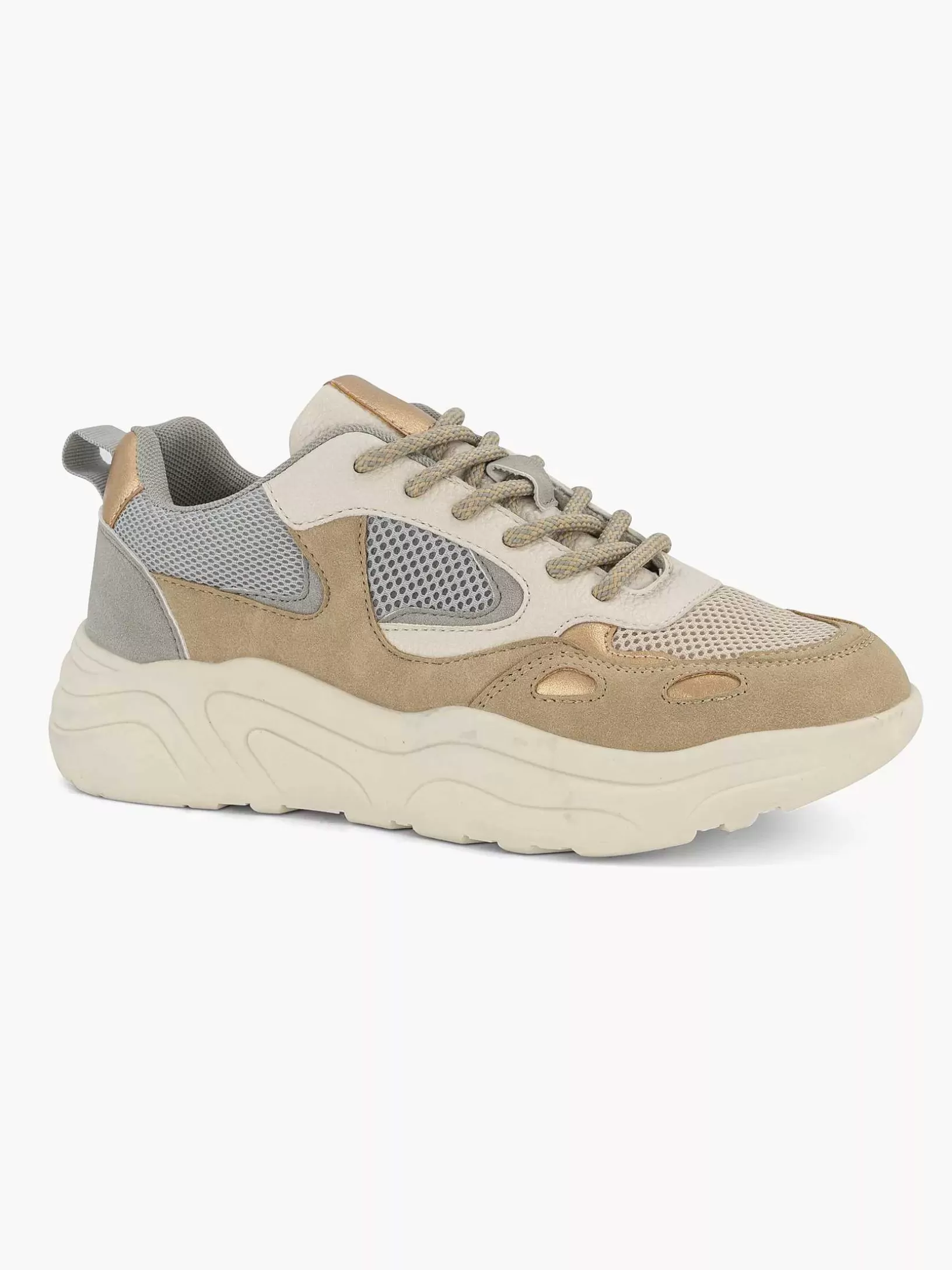 Dames Oxmox Taupe Chunky Sneaker