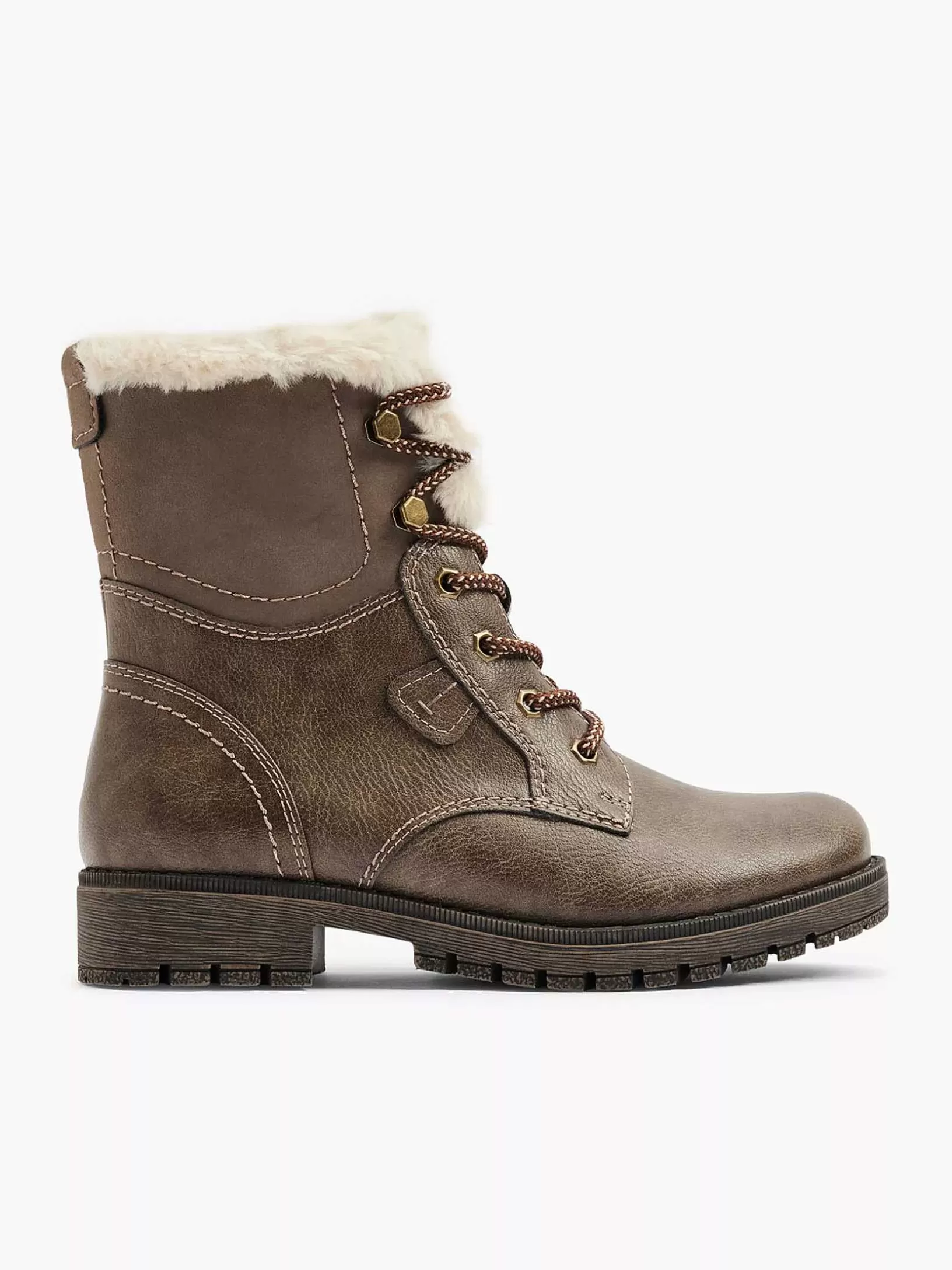 Dames Easy Street Taupe Veterboot