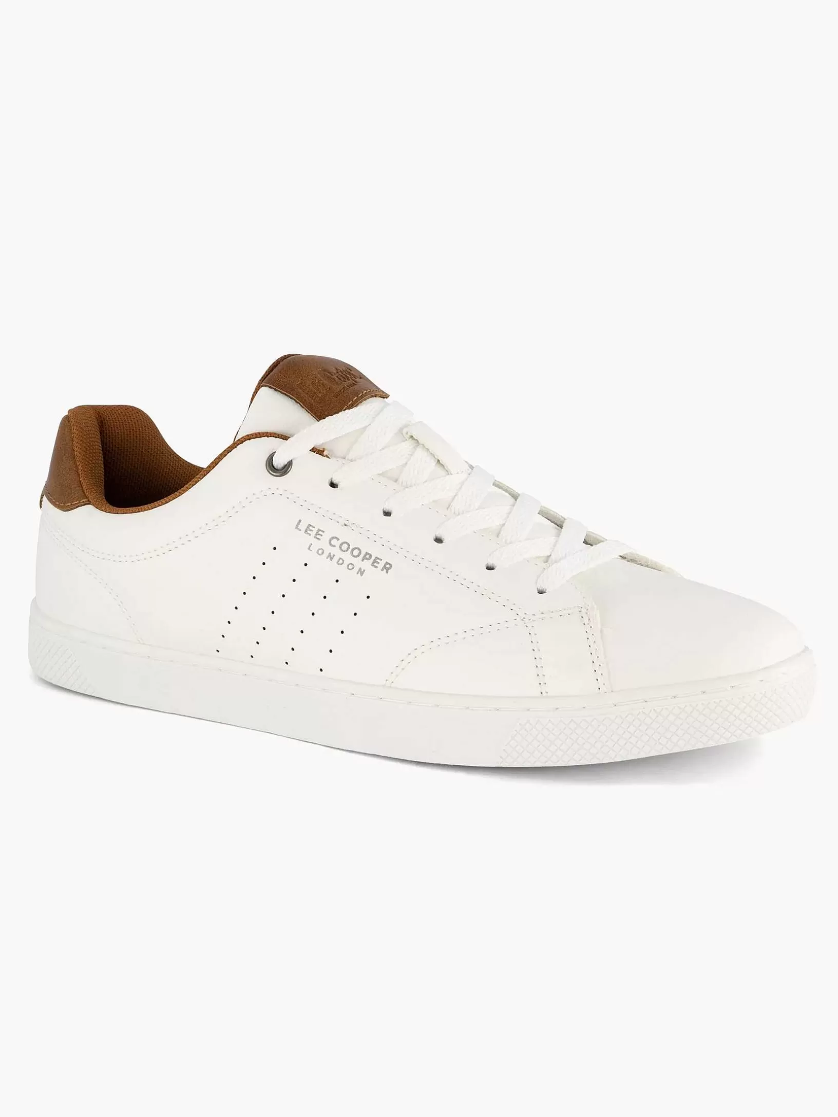 Heren Lee Cooper Witte Bolton Men Low