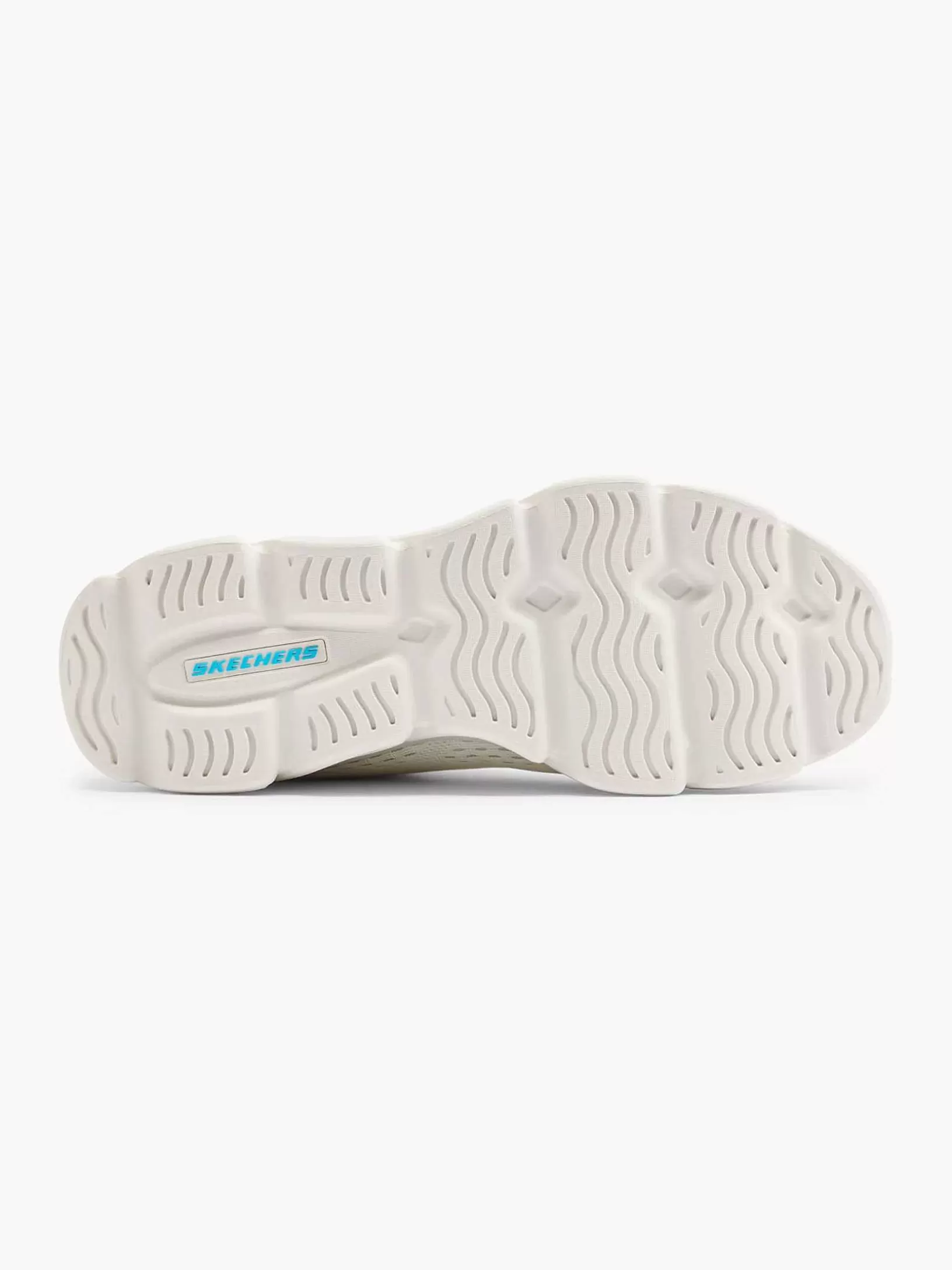 Dames Skechers Witte Glide - Lite- Back Slide