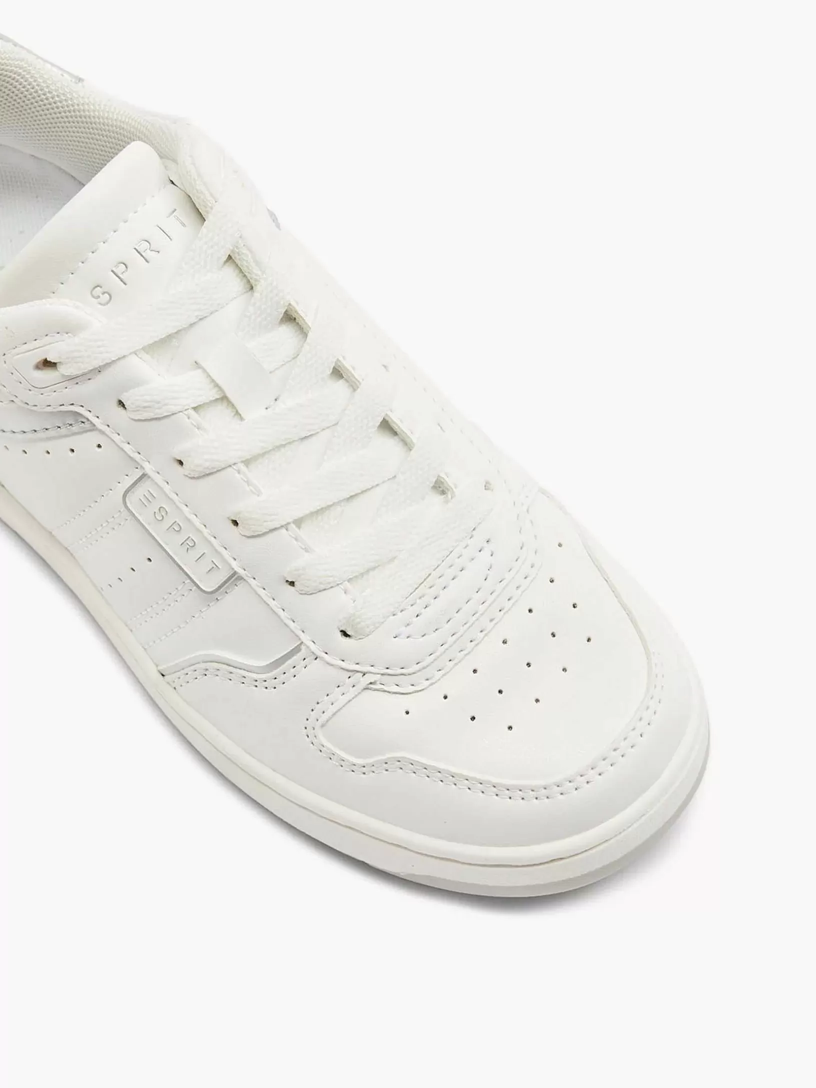 Dames Esprit Witte Lage Sneaker