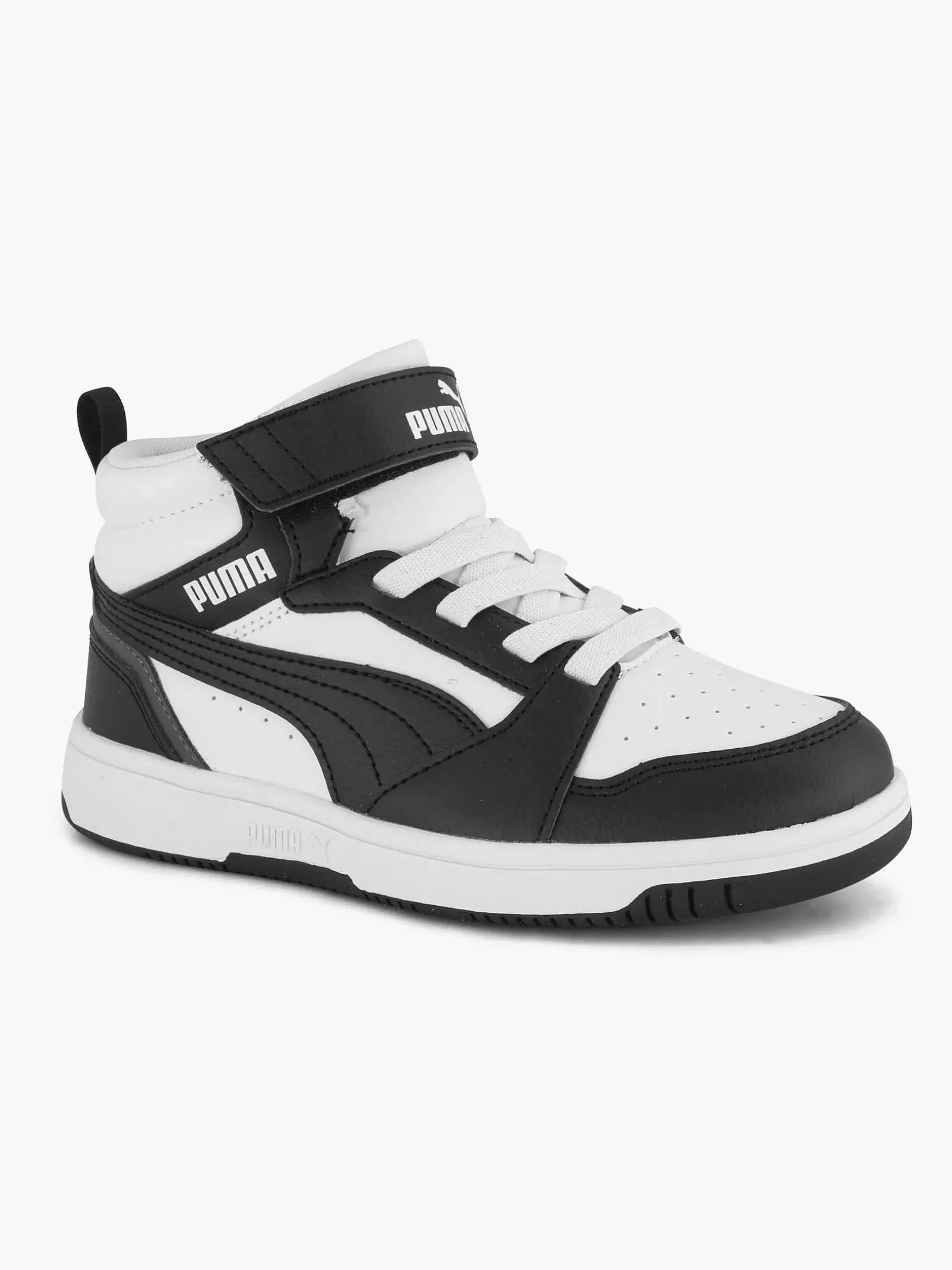 Kinderen Puma Witte Rebound V6 Mid Ac+ Ps