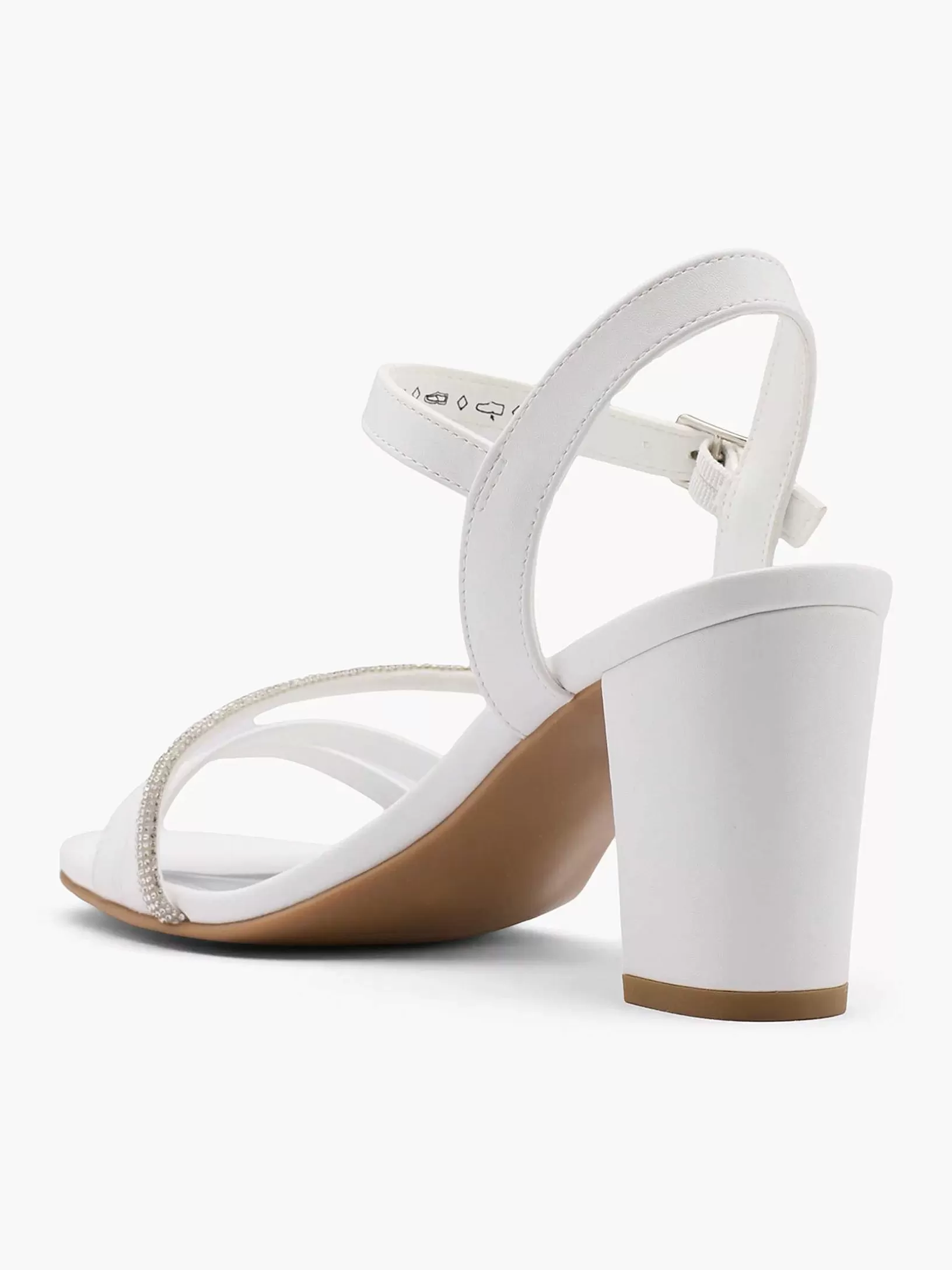 Dames Graceland Witte Sandalette