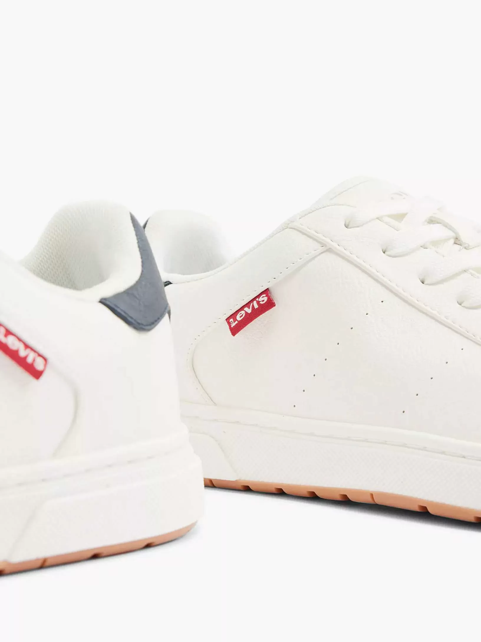 Heren Levis Witte Sneaker Piper