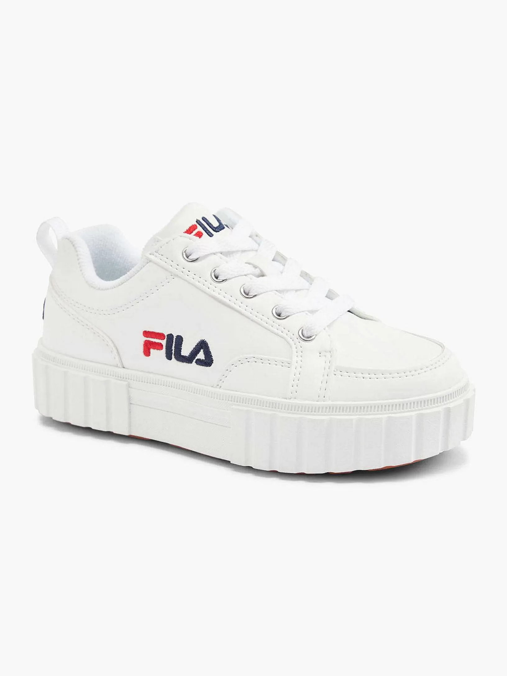 Kinderen FILA Witte Sneaker Platform