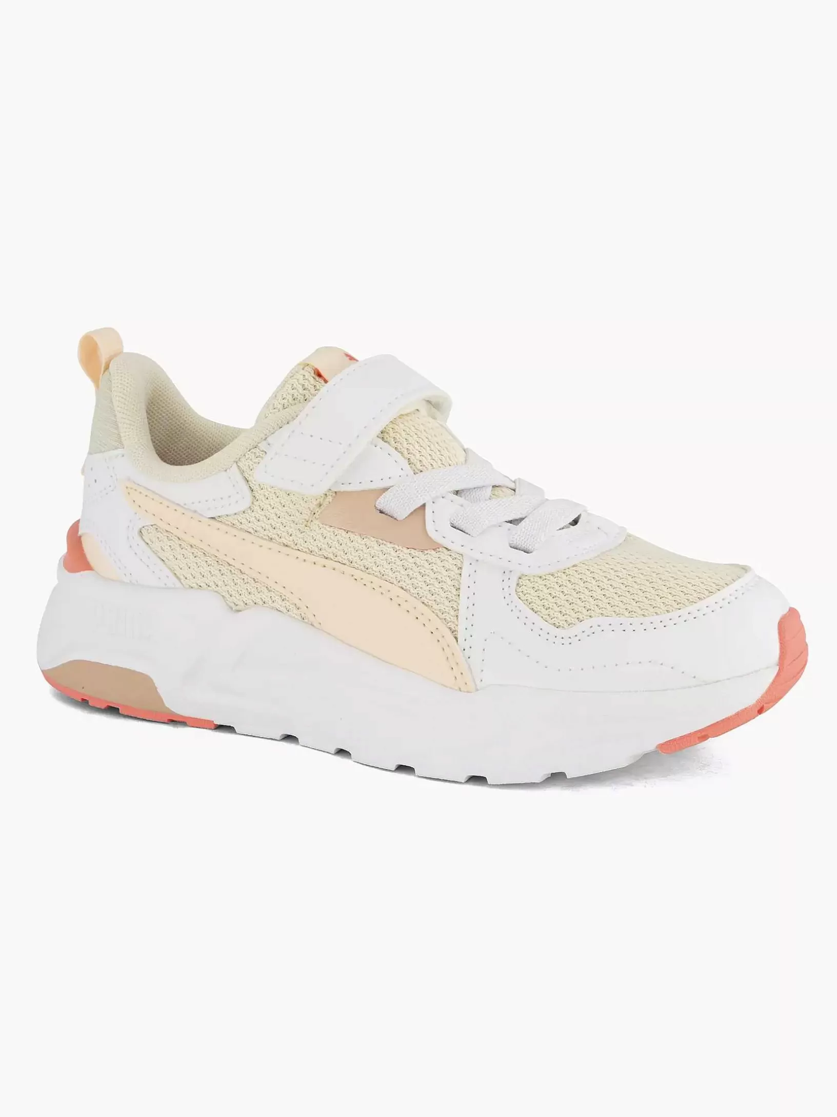 Kinderen Puma Witte Sneaker Trinity Lite Ac