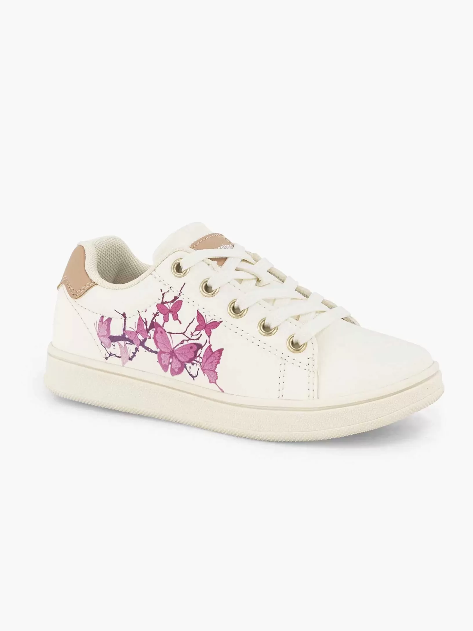 Kinderen Graceland Witte Sneaker Vlinders