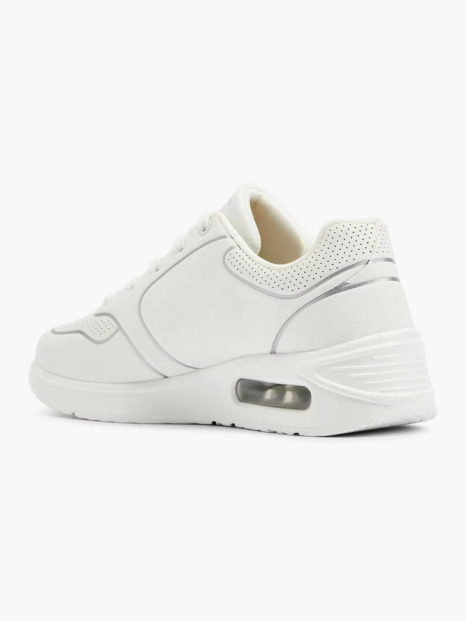 Dames Skechers Witte Solitair- Pristina