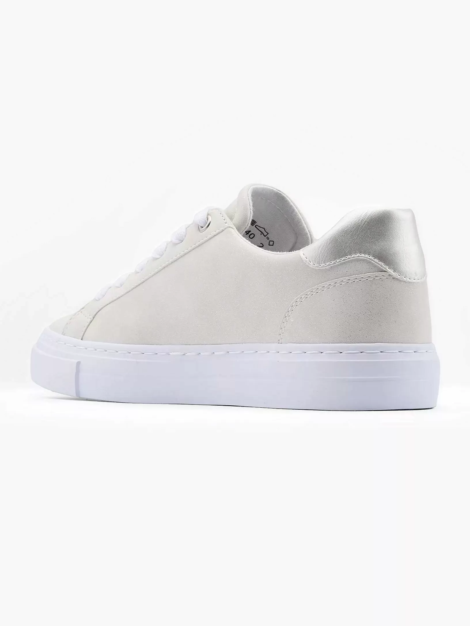 Dames Graceland Zilveren Sneaker