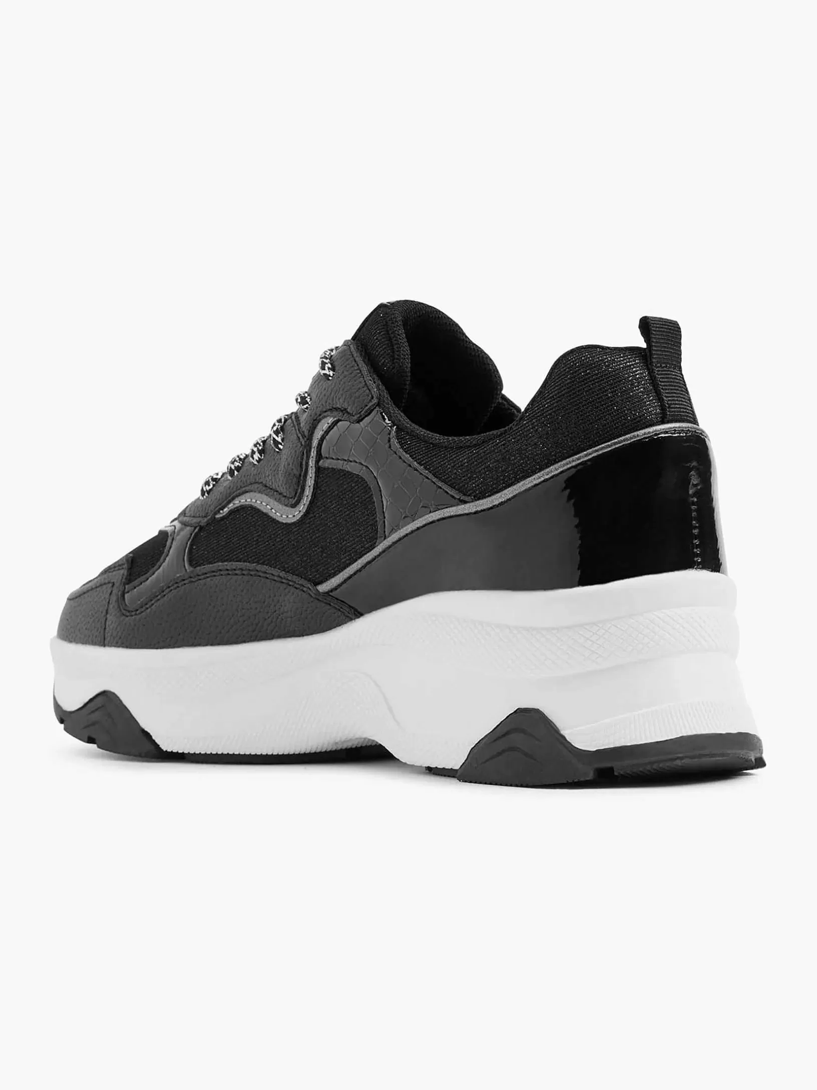 Dames Oxmox Zwarte Chunky Sneaker