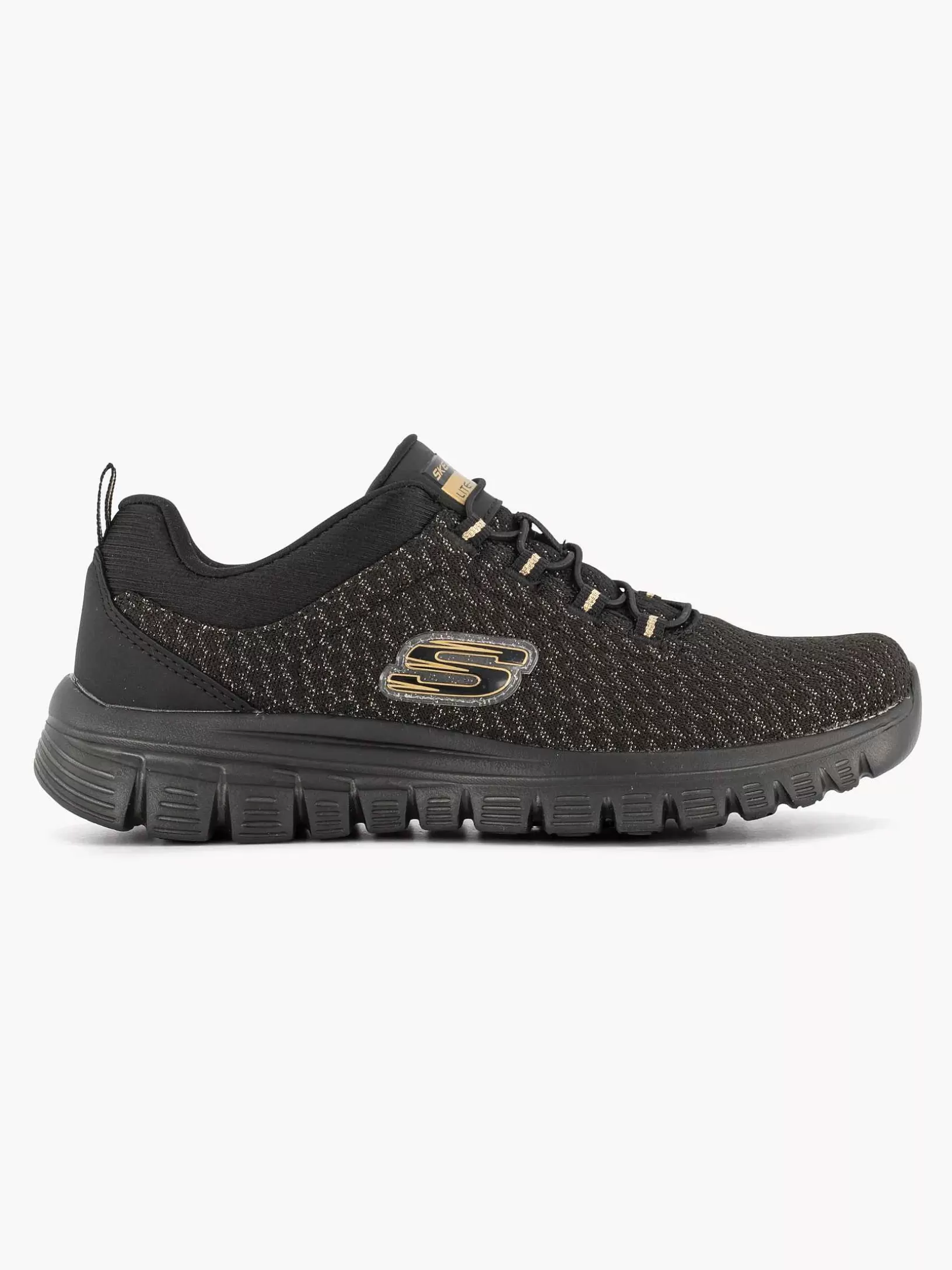 Dames Skechers Zwarte Graceful - Lavishly Irresistibl