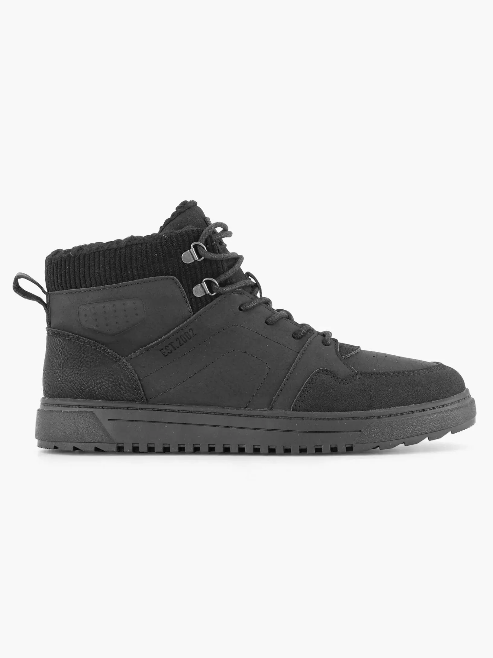 Kinderen Vty Zwarte Hoge Sneaker