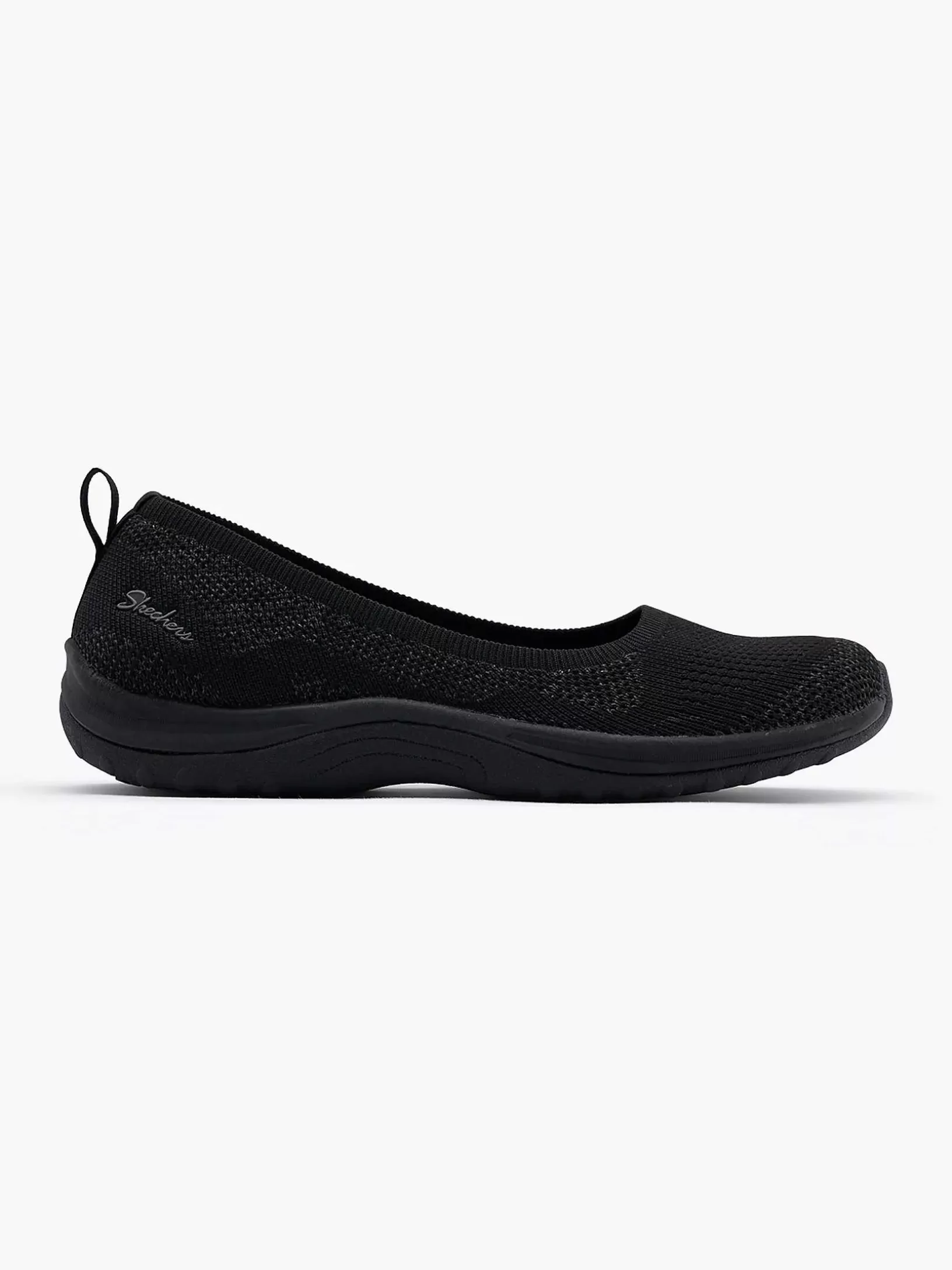 Dames Skechers Zwarte Instapper Memory Foam