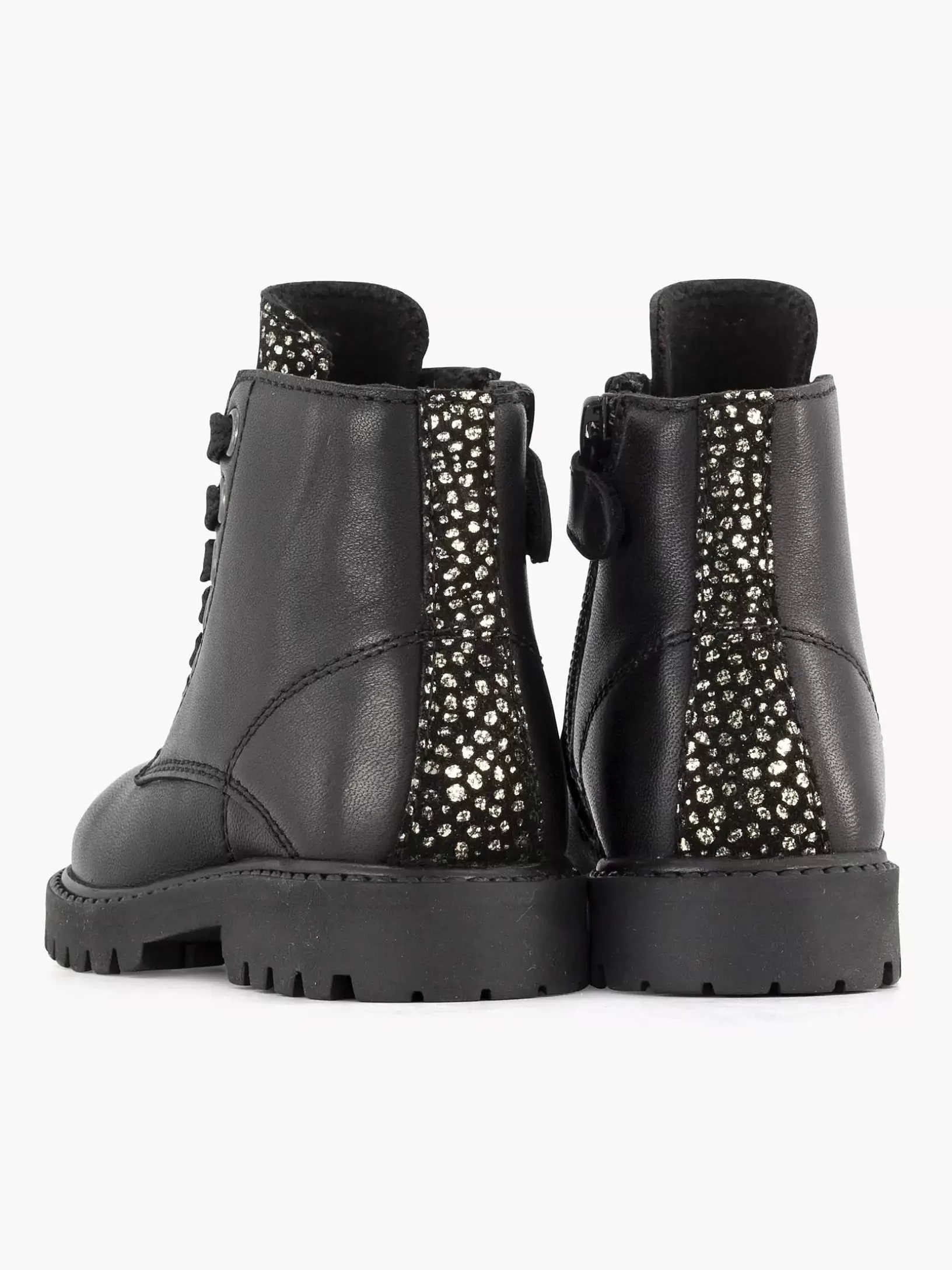 Kinderen Limelight girl Zwarte Leren Veterboot