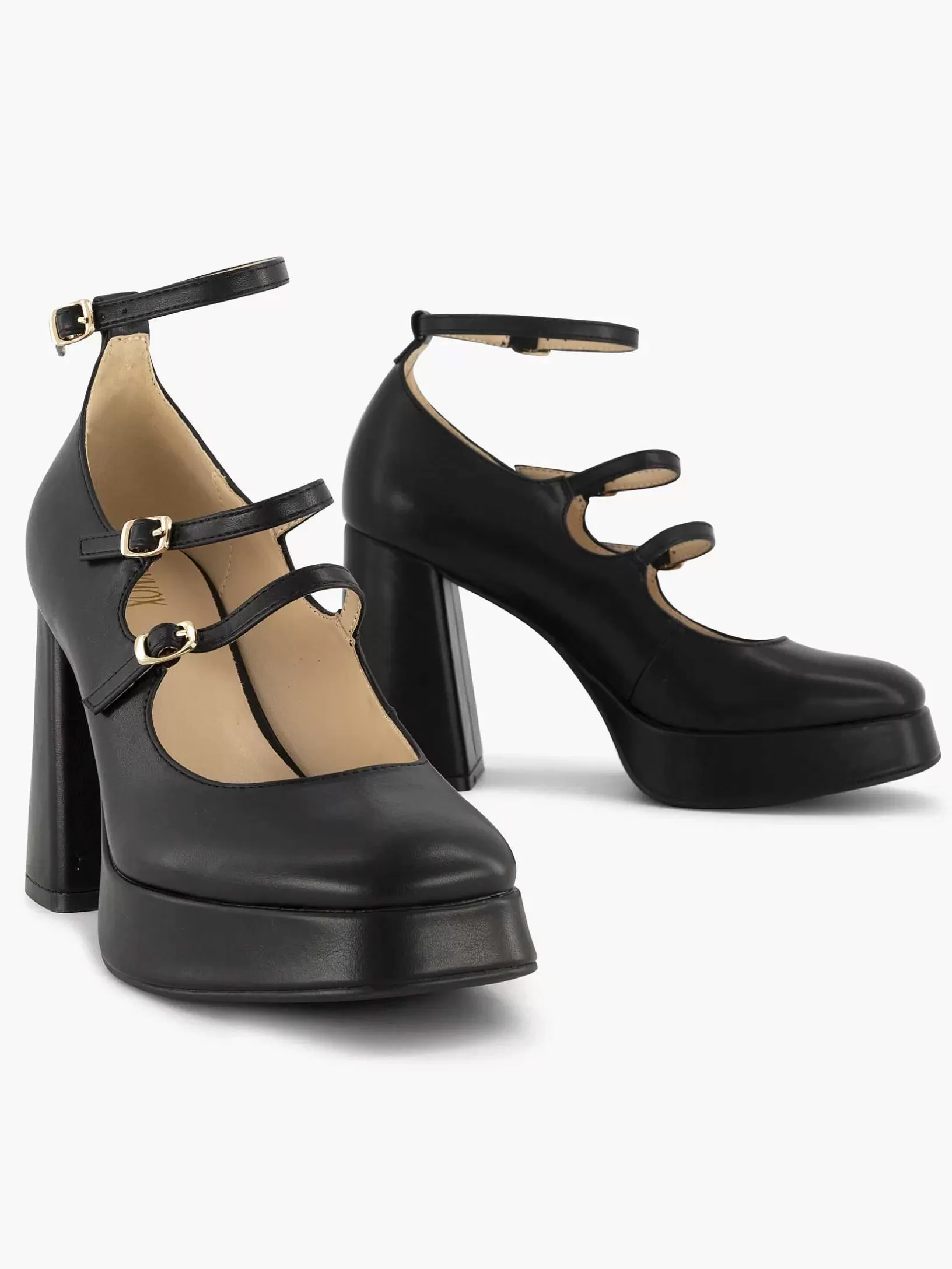 Dames Graceland Zwarte Platform Pump