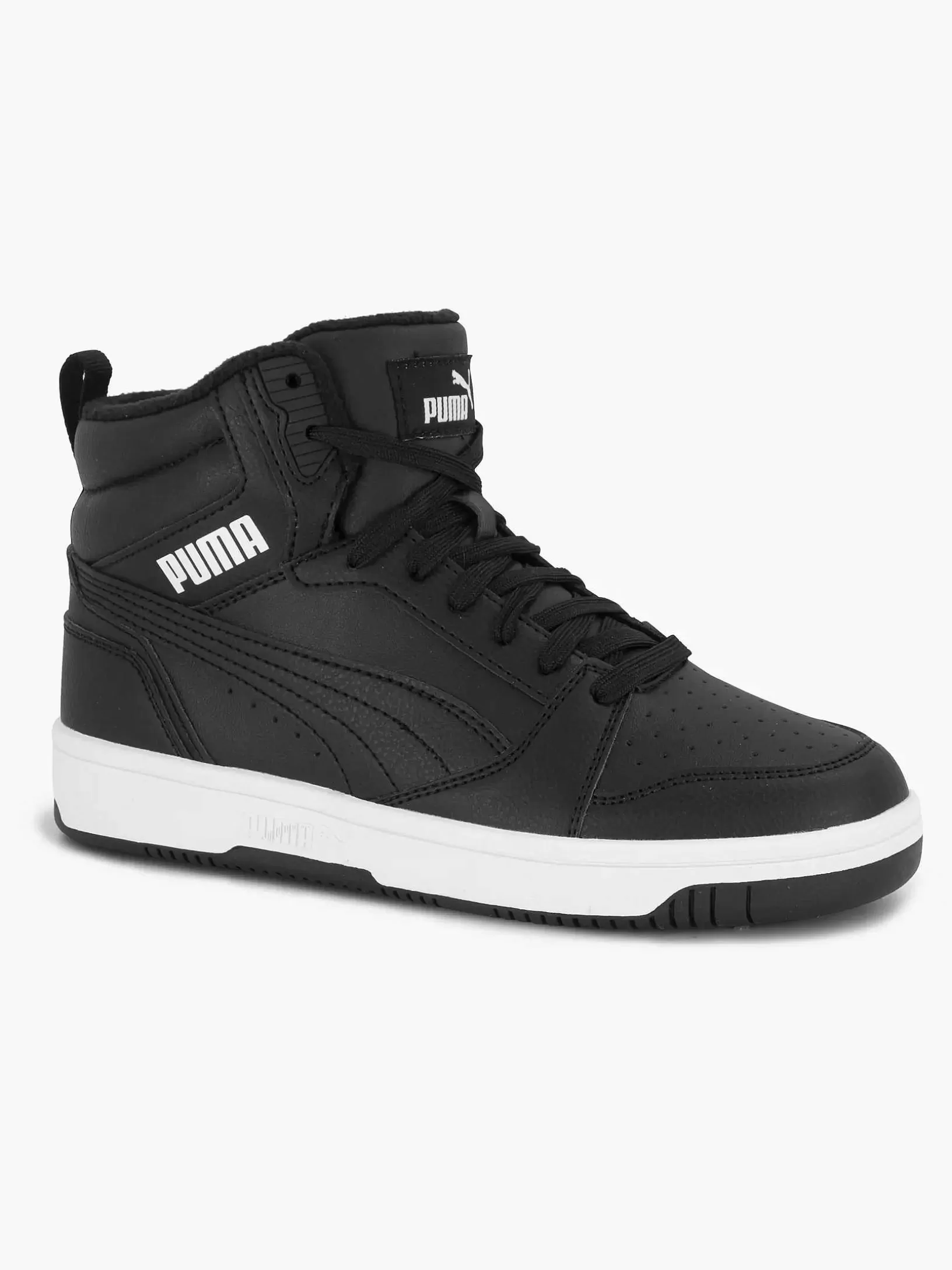 Kinderen Puma Zwarte Rebound V6 Mid Wtr Jr