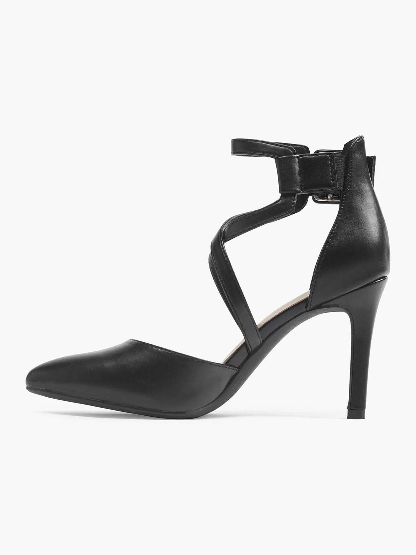 Dames Graceland Zwarte Pump Gespsluiting