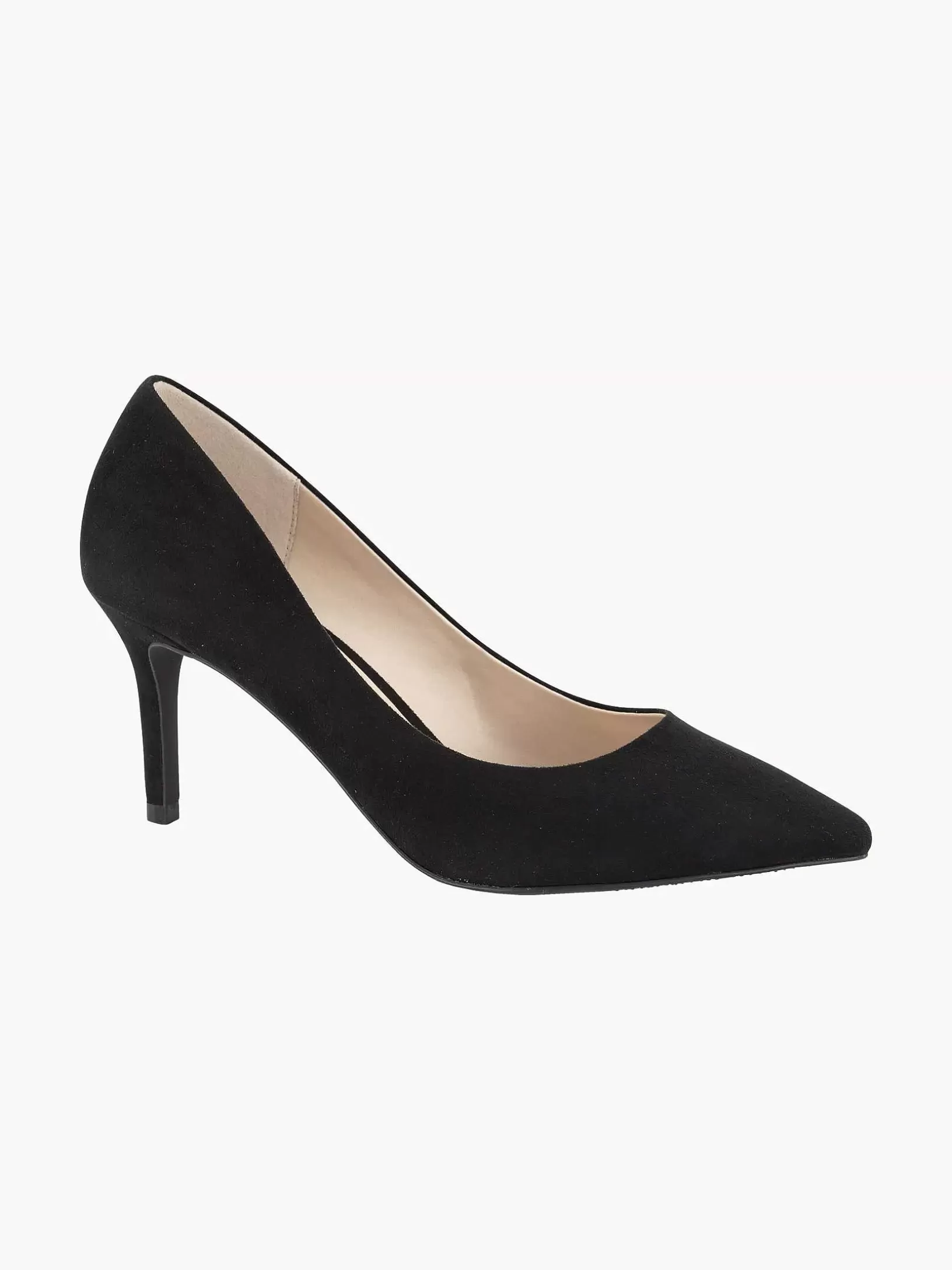 Dames Graceland Zwarte Pump Spitse Neus