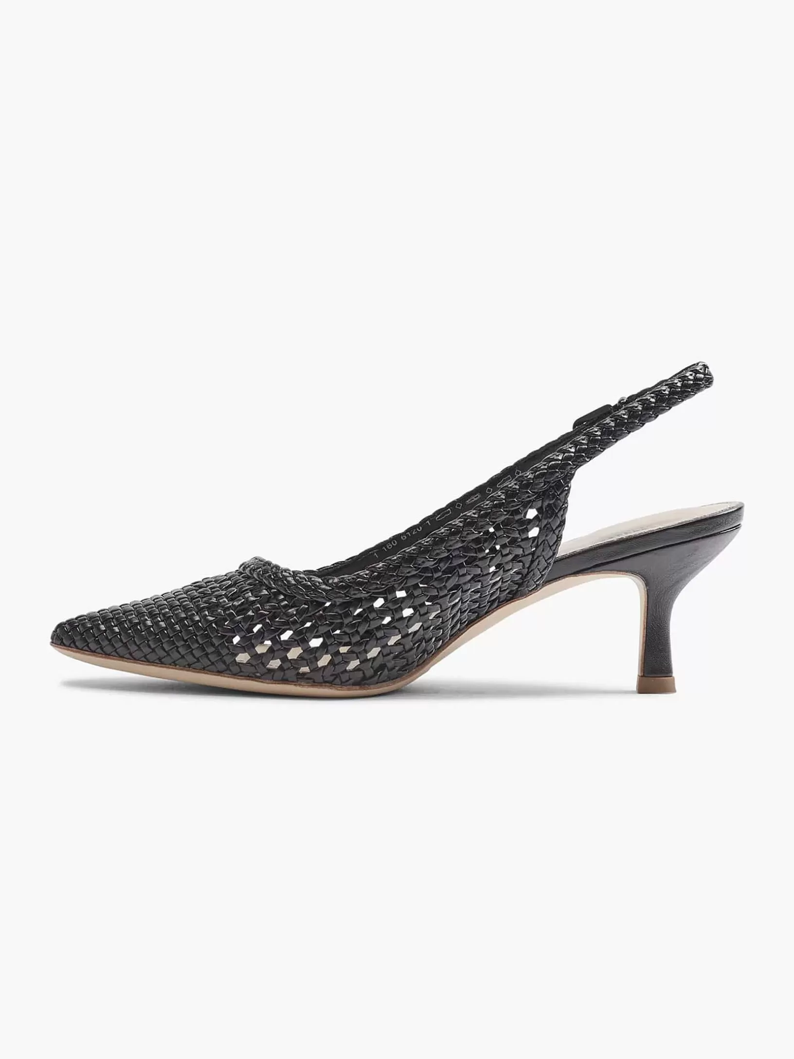 Dames Graceland Zwarte Slingback Pump