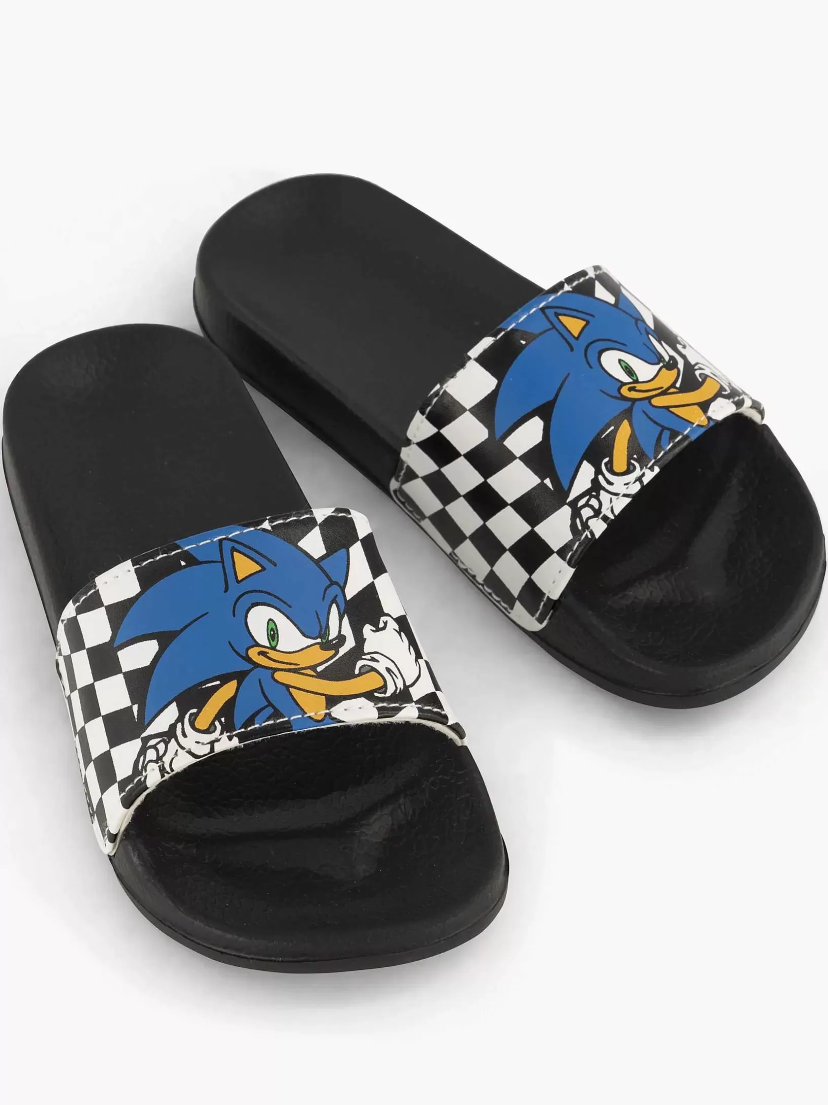 Kinderen Sonic Zwarte Slipper