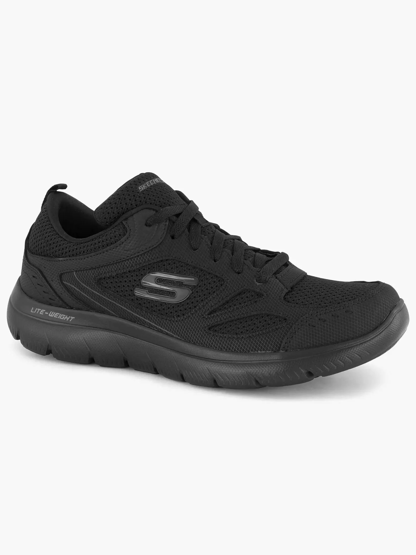 Heren Skechers Zwarte Sneaker Memory Foam