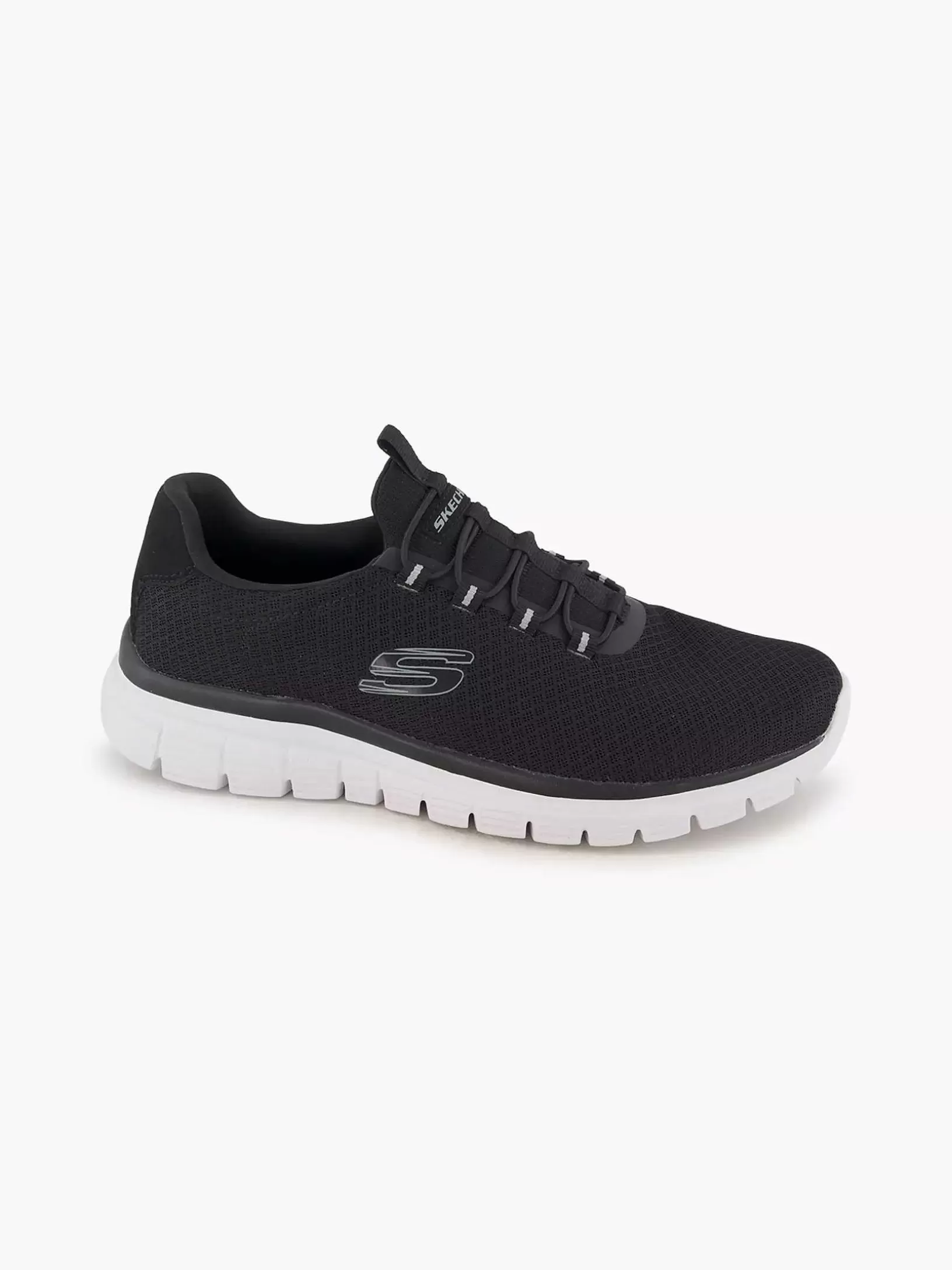 Heren Skechers Zwarte Sneaker Memory Foam