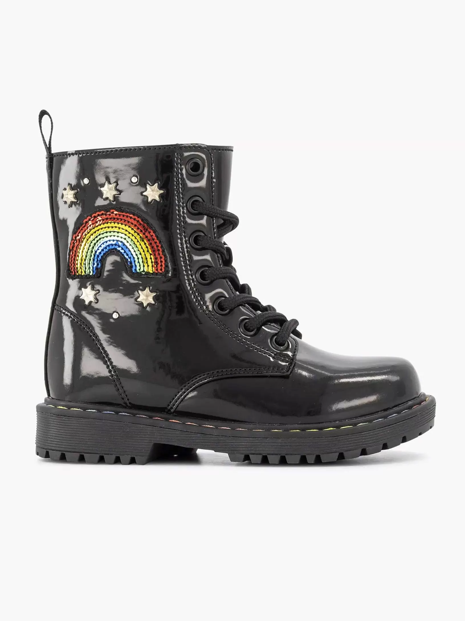 Kinderen Graceland Zwarte Veterboot Regenboog